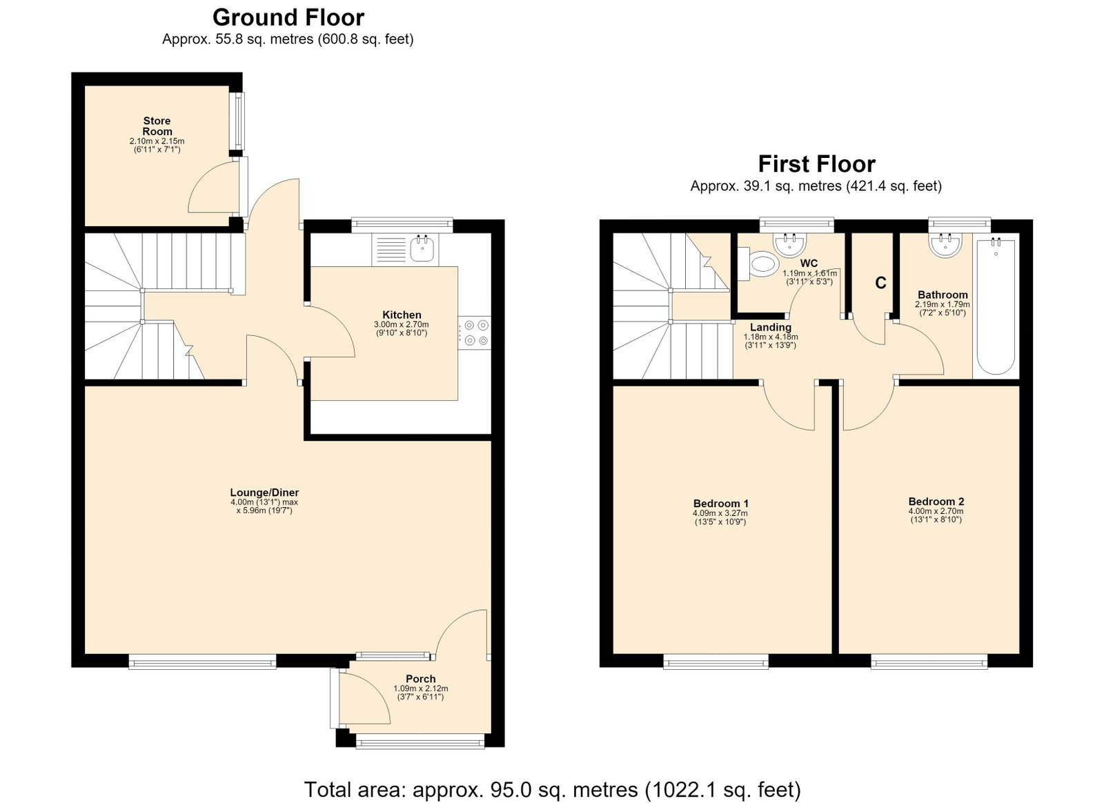 15, Thornby, Skelmersdale floorplan