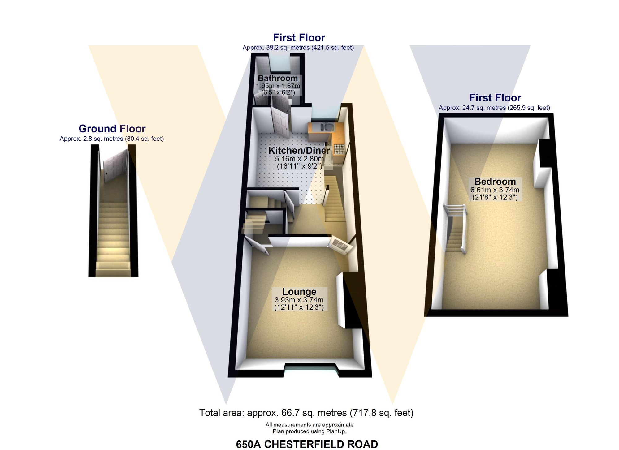 650a, Chesterfield Road, Sheffield floorplan