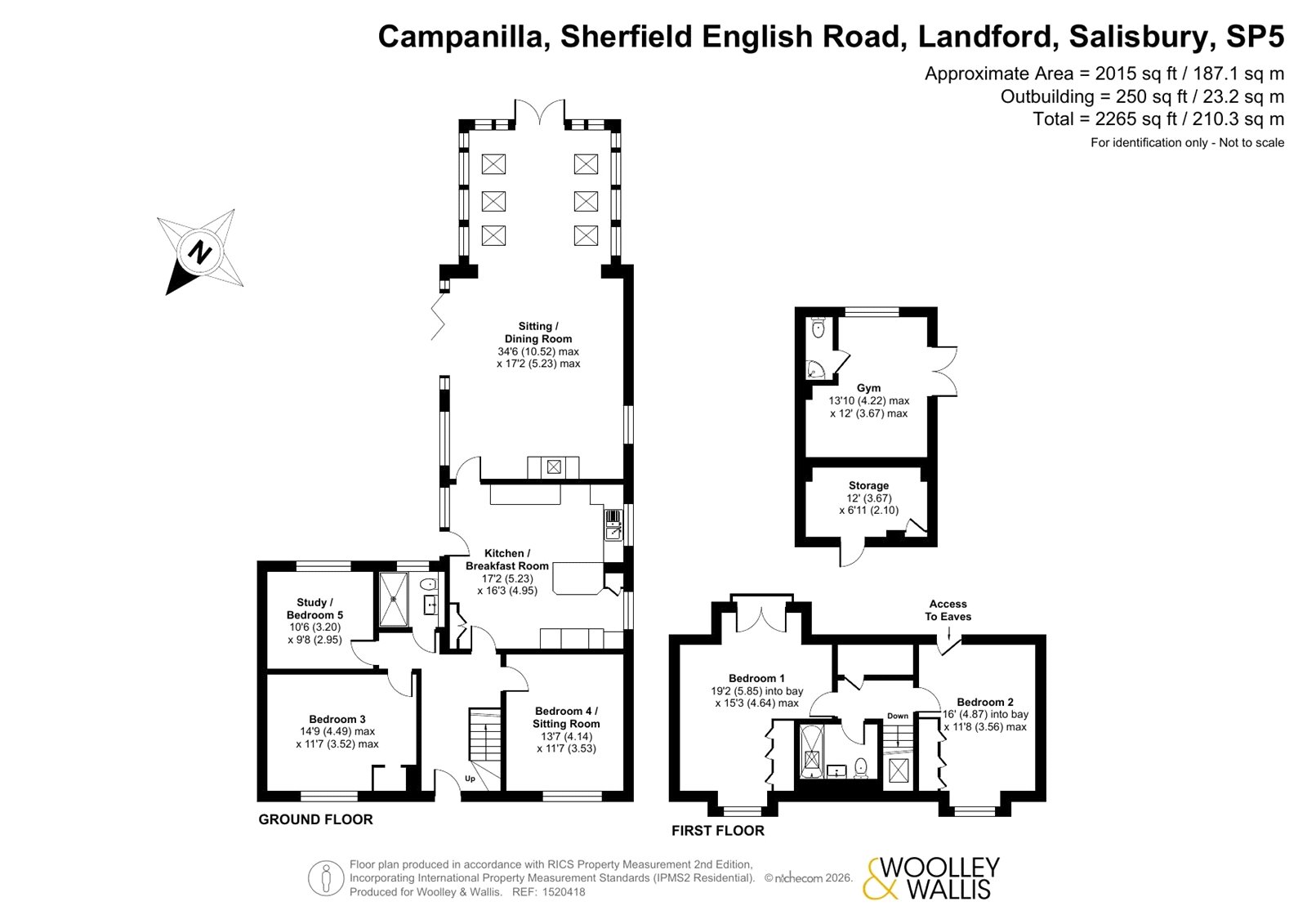 Campanilla,, Sherfield English Road, Salisbury floorplan