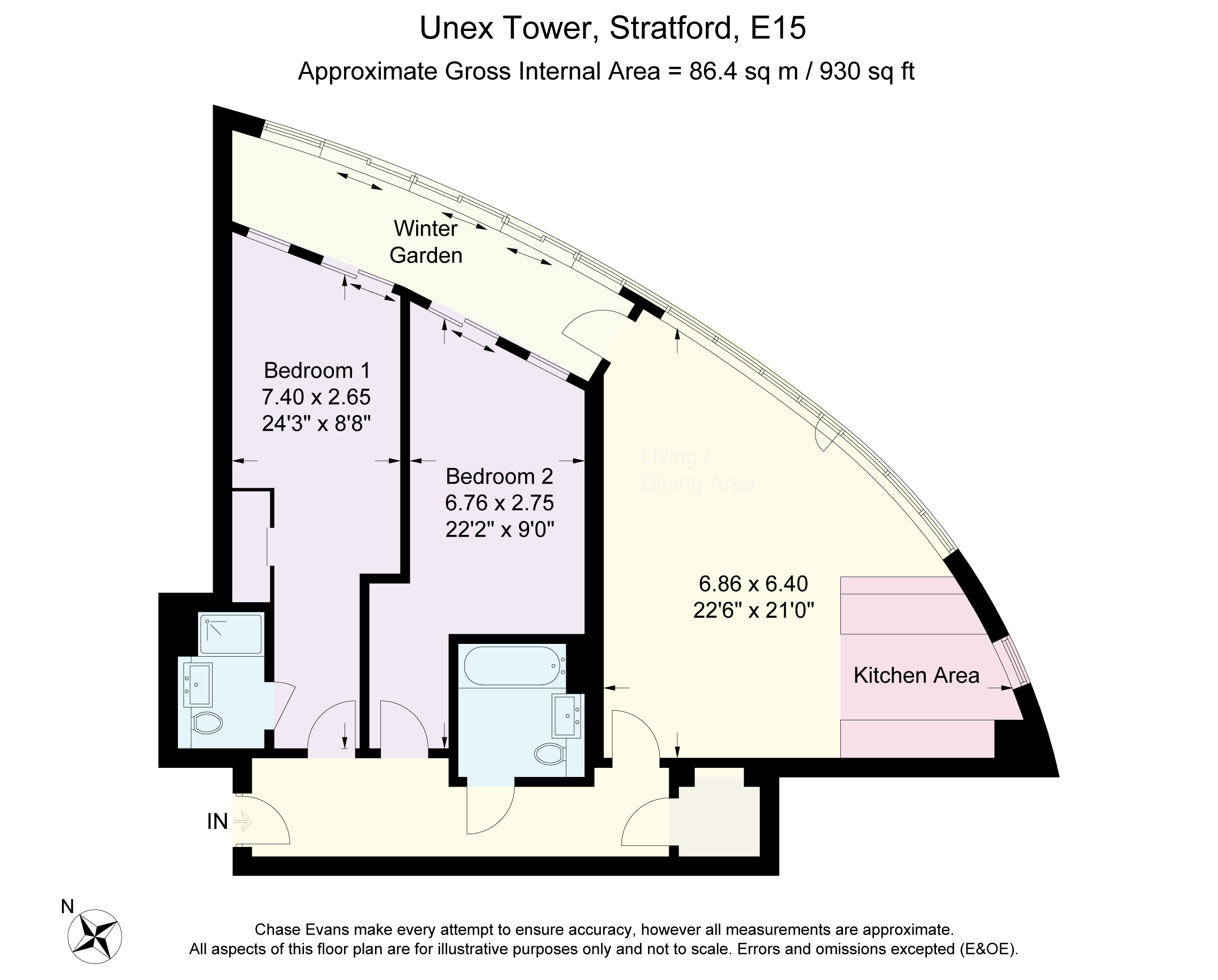 Station Street, London floorplan