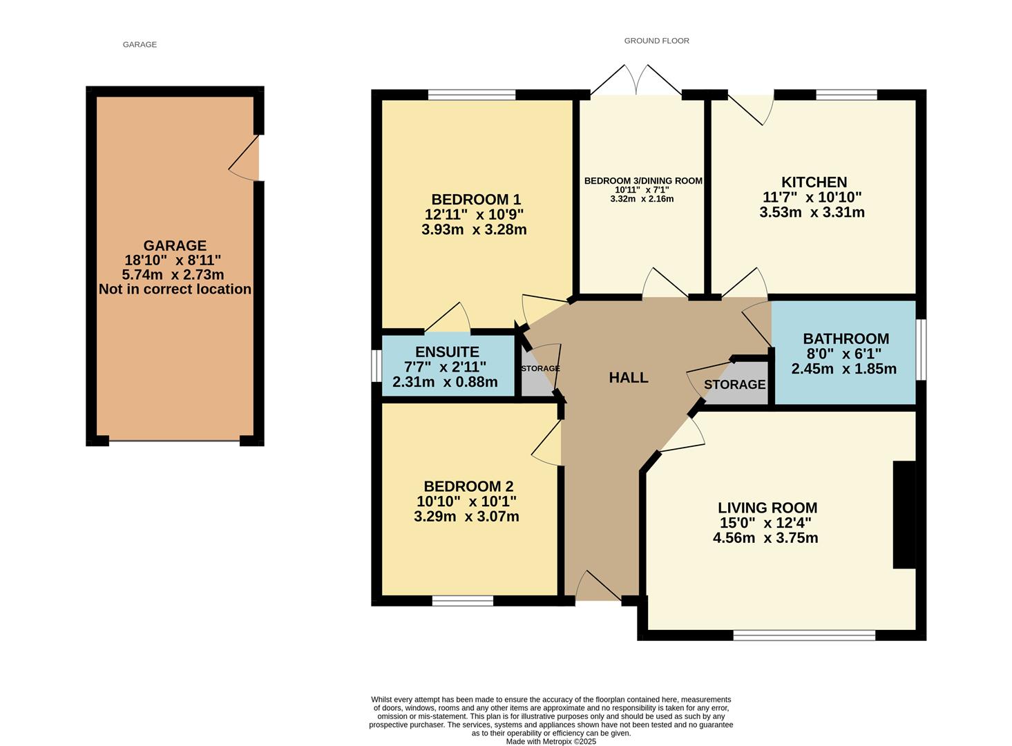 25, Summer Court, Abergele floorplan