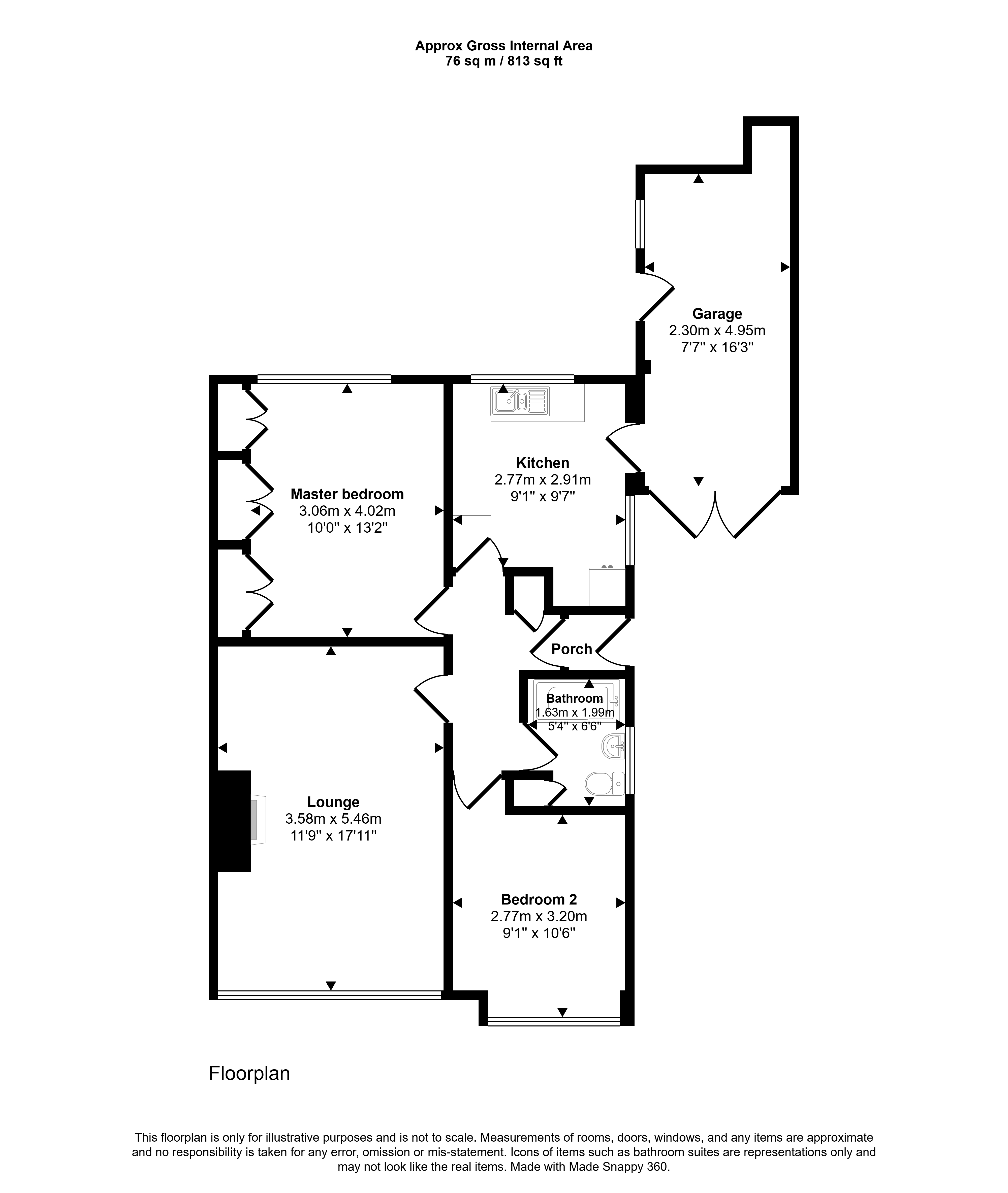 6, Bexley Place, Newcastle upon Tyne floorplan