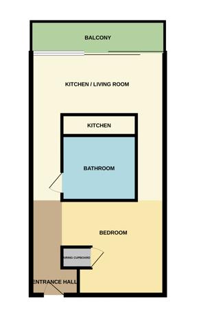 Apt 202, Phoenix, East Piccadilly floorplan
