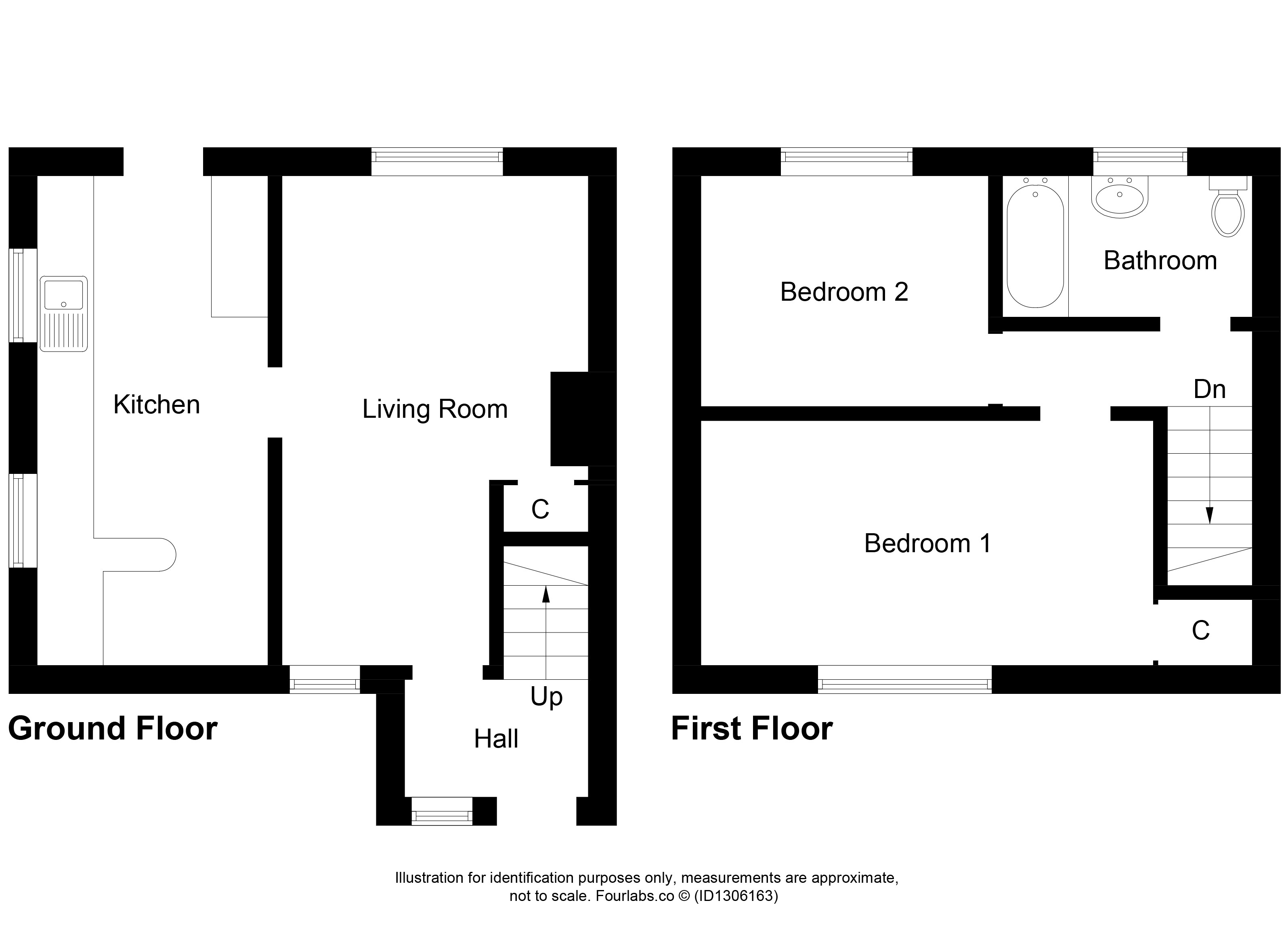54, Anderson Crescent, Forres floorplan