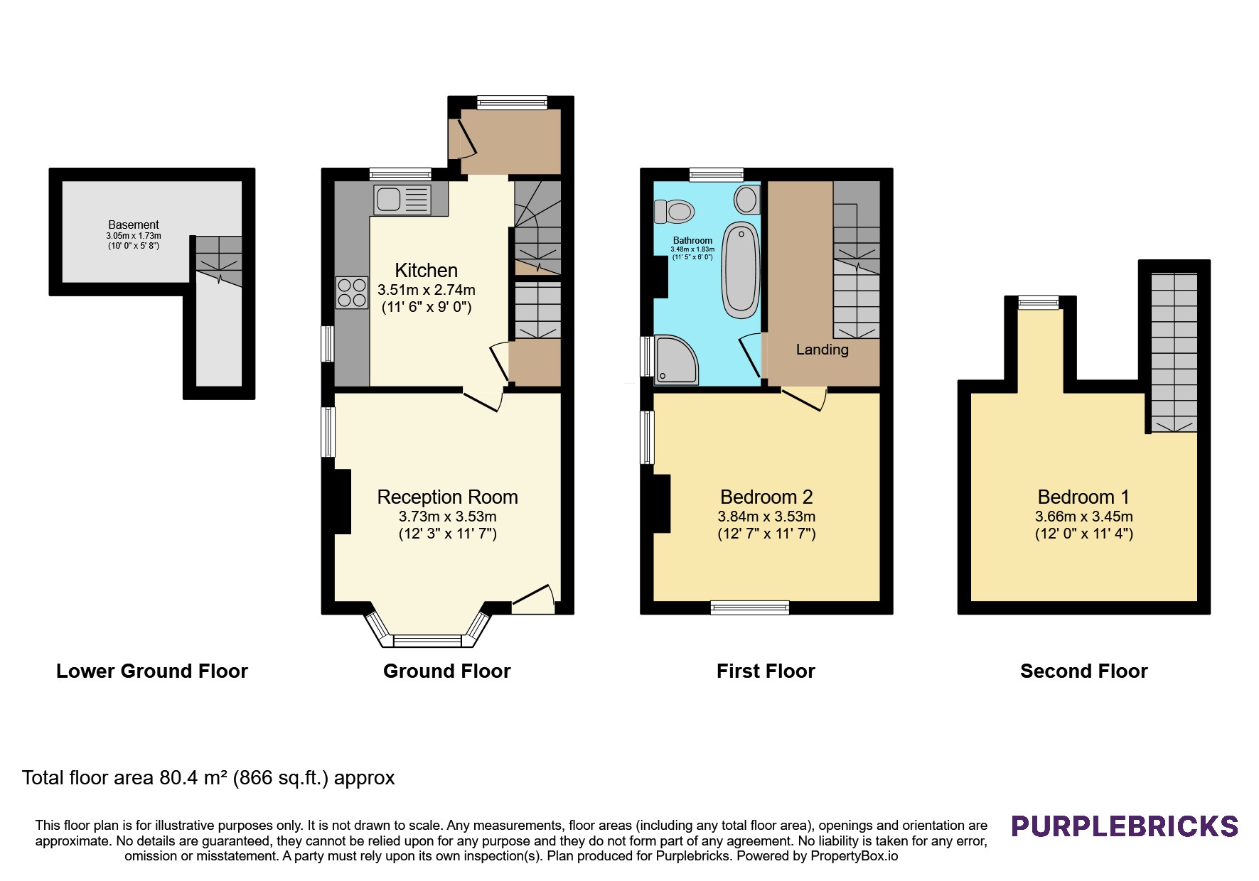 Ashby Road, Kegworth floorplan