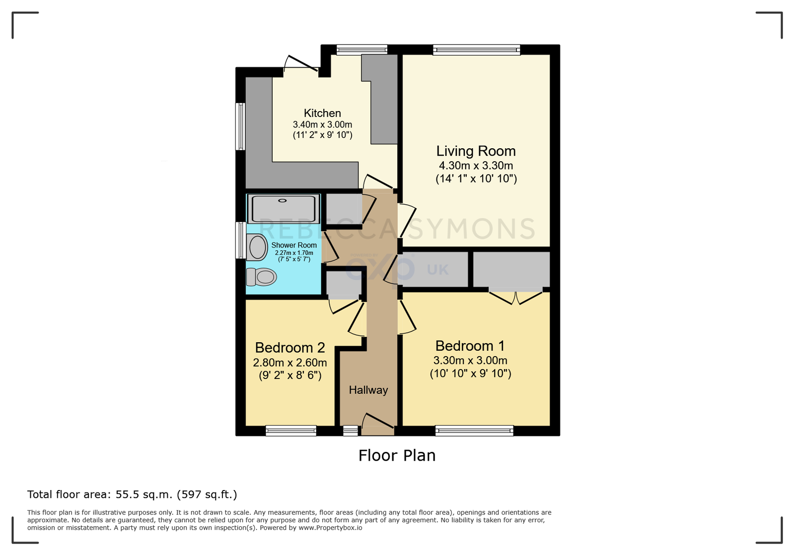 1, Woodcombe Brake, Minehead floorplan