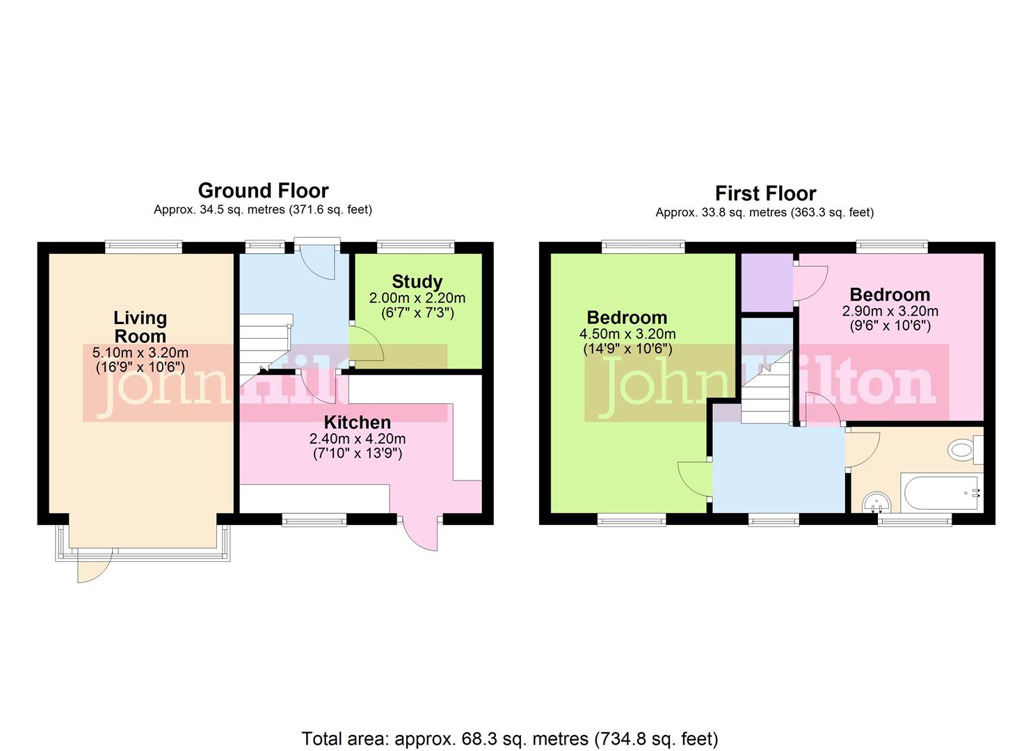 5, Dunster Close, East Sussex floorplan
