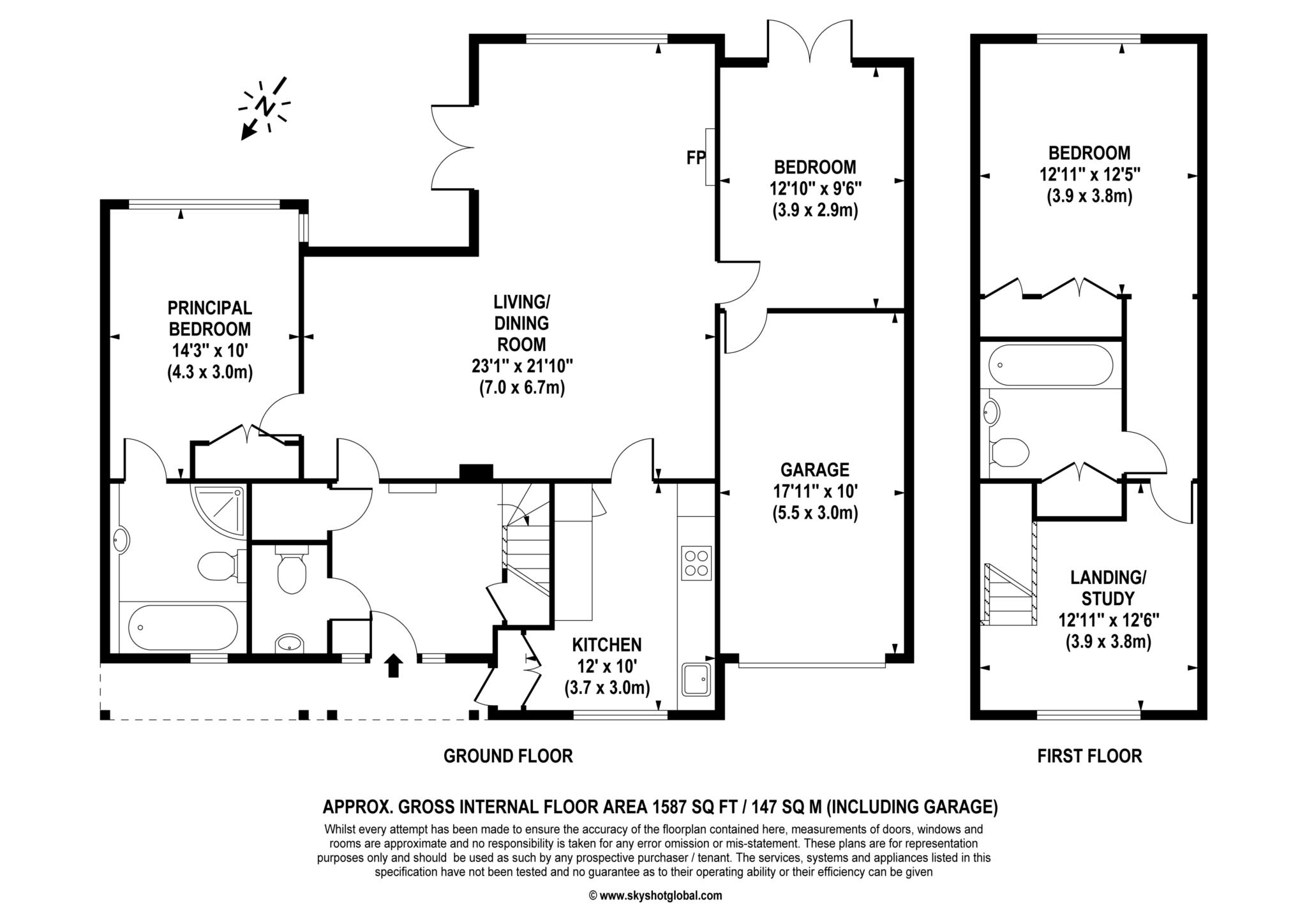 32 Mytchett Heath, Camberley floorplan