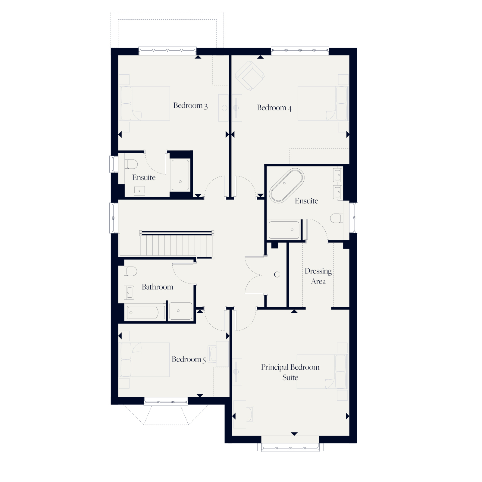 Unit 13 The Gainsborough,, The Gainsborough, Kings Green, Upminster floorplan