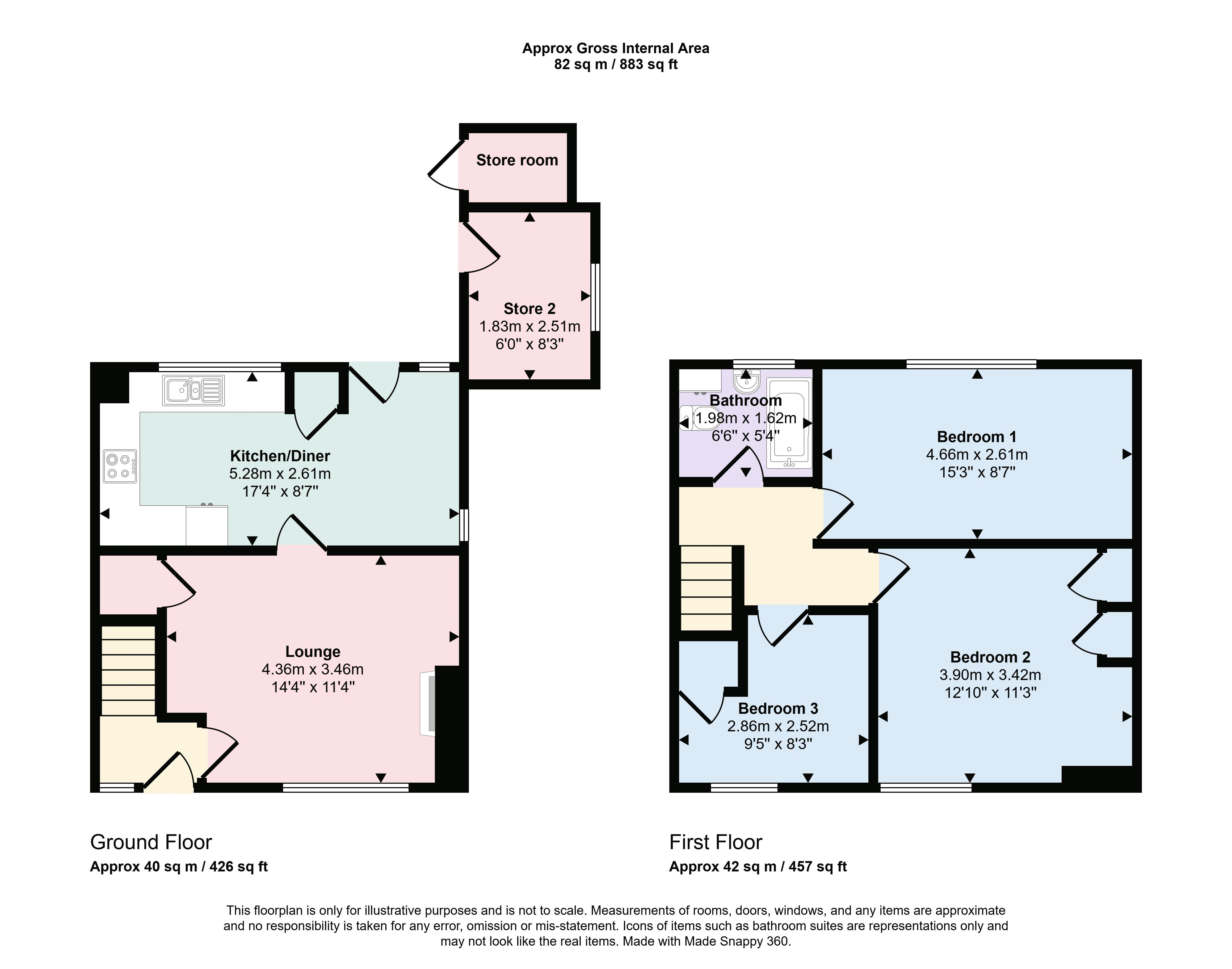 28, Chantry Mead Road, Bath floorplan