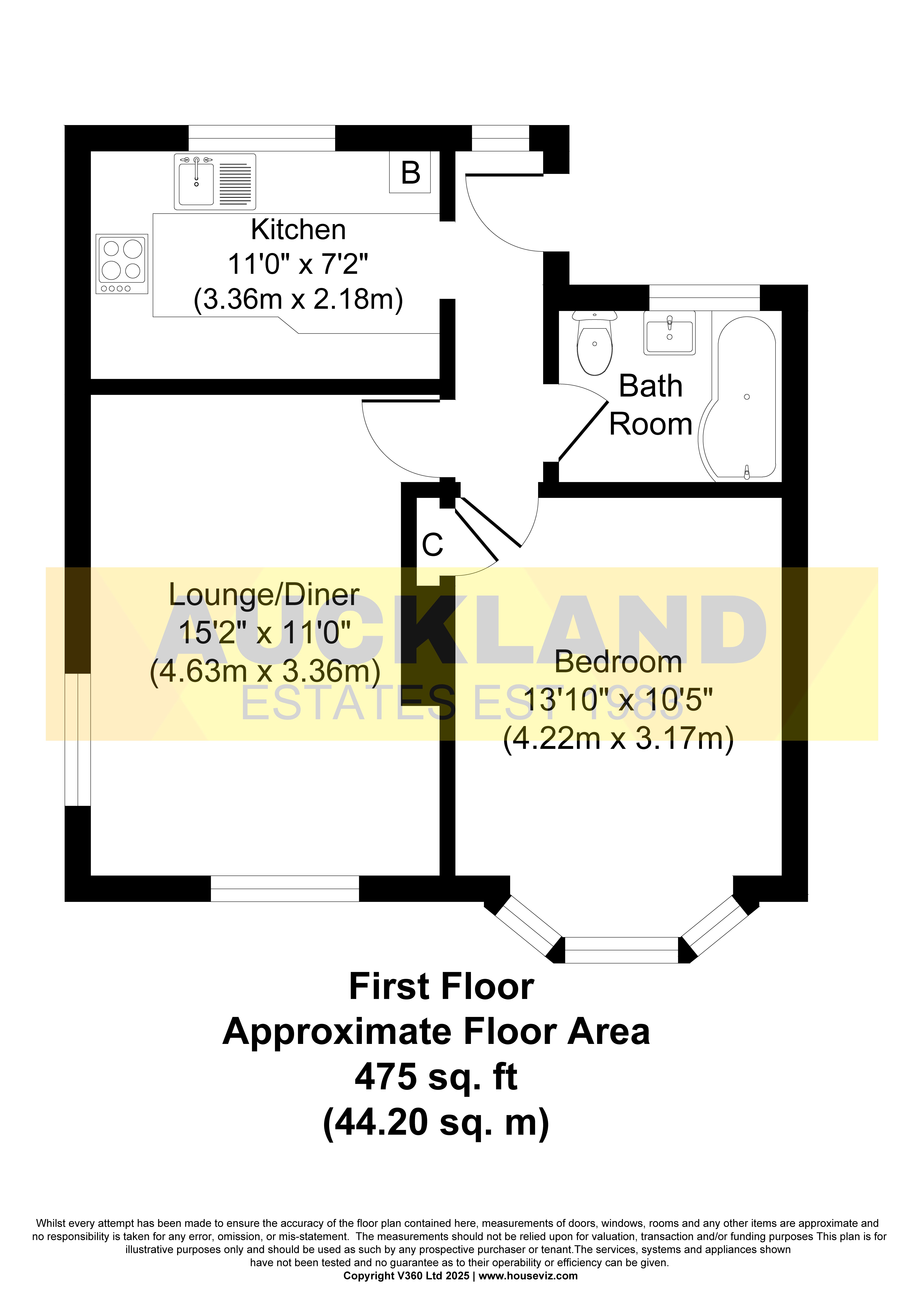 39, Brookside, South Mimms floorplan