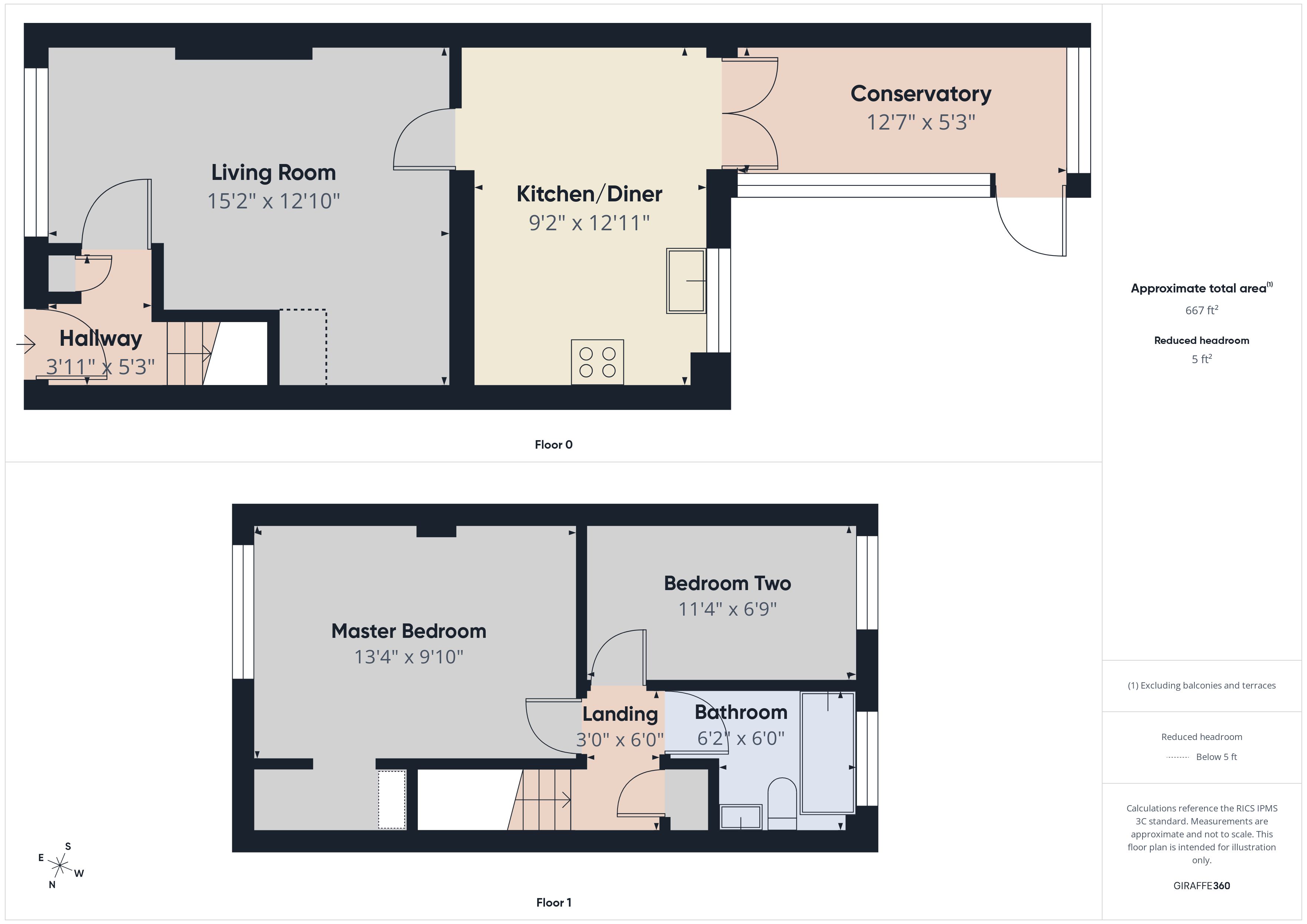 8, Christchurch Road, Nottingham floorplan