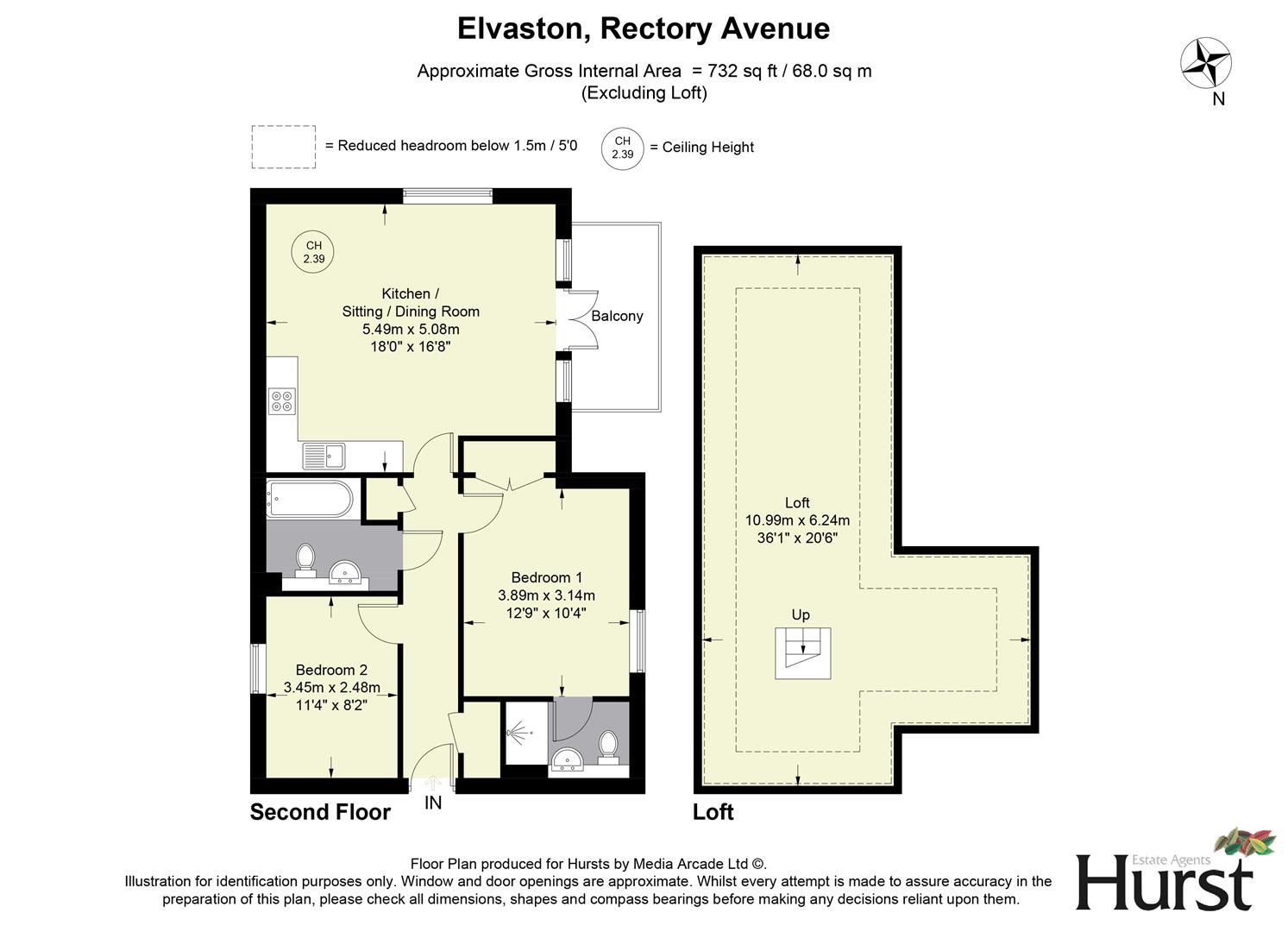 Rectory Avenue, High Wycombe floorplan