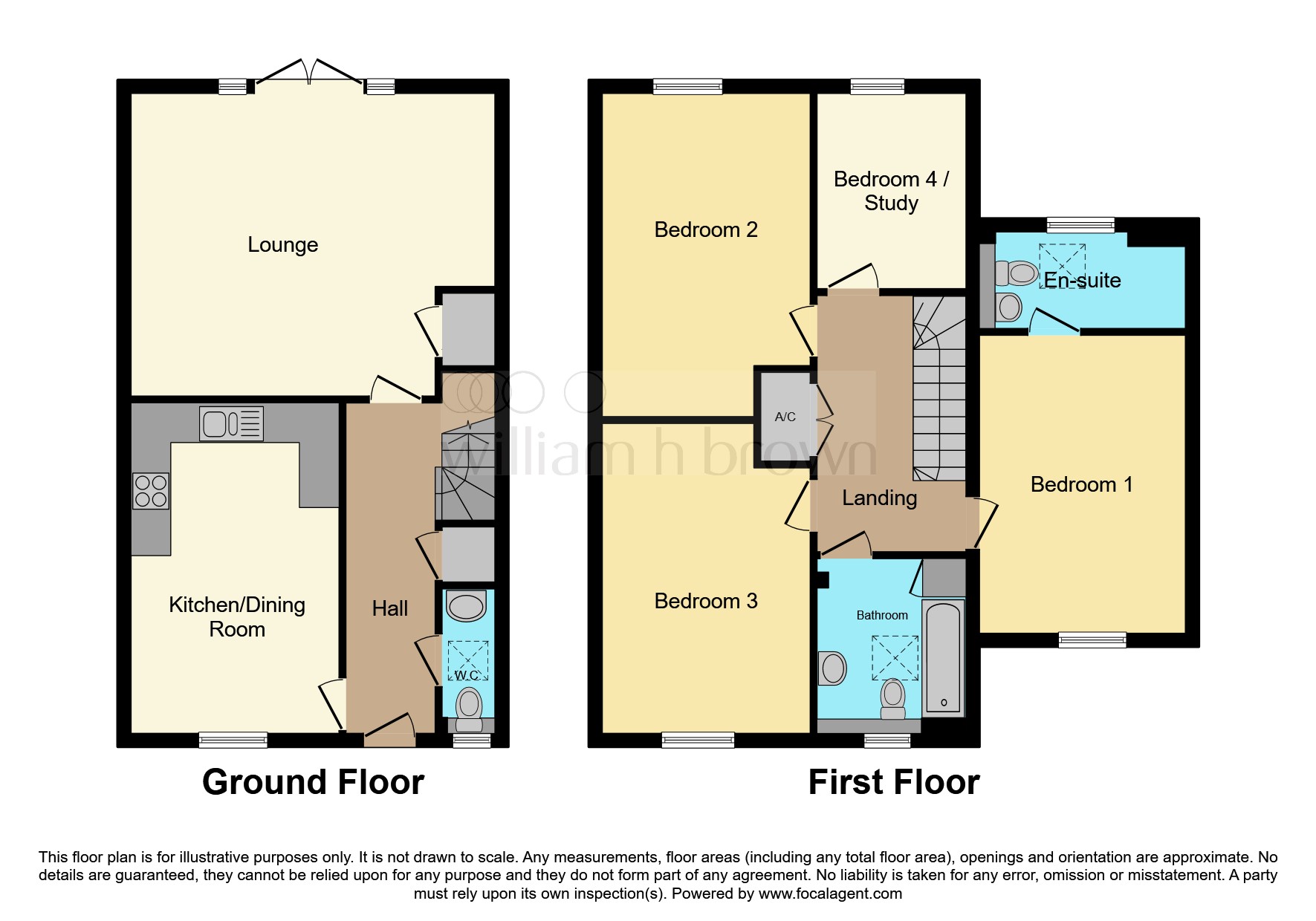 Plot 1011, The Damson, The Orchard, Haverhill floorplan