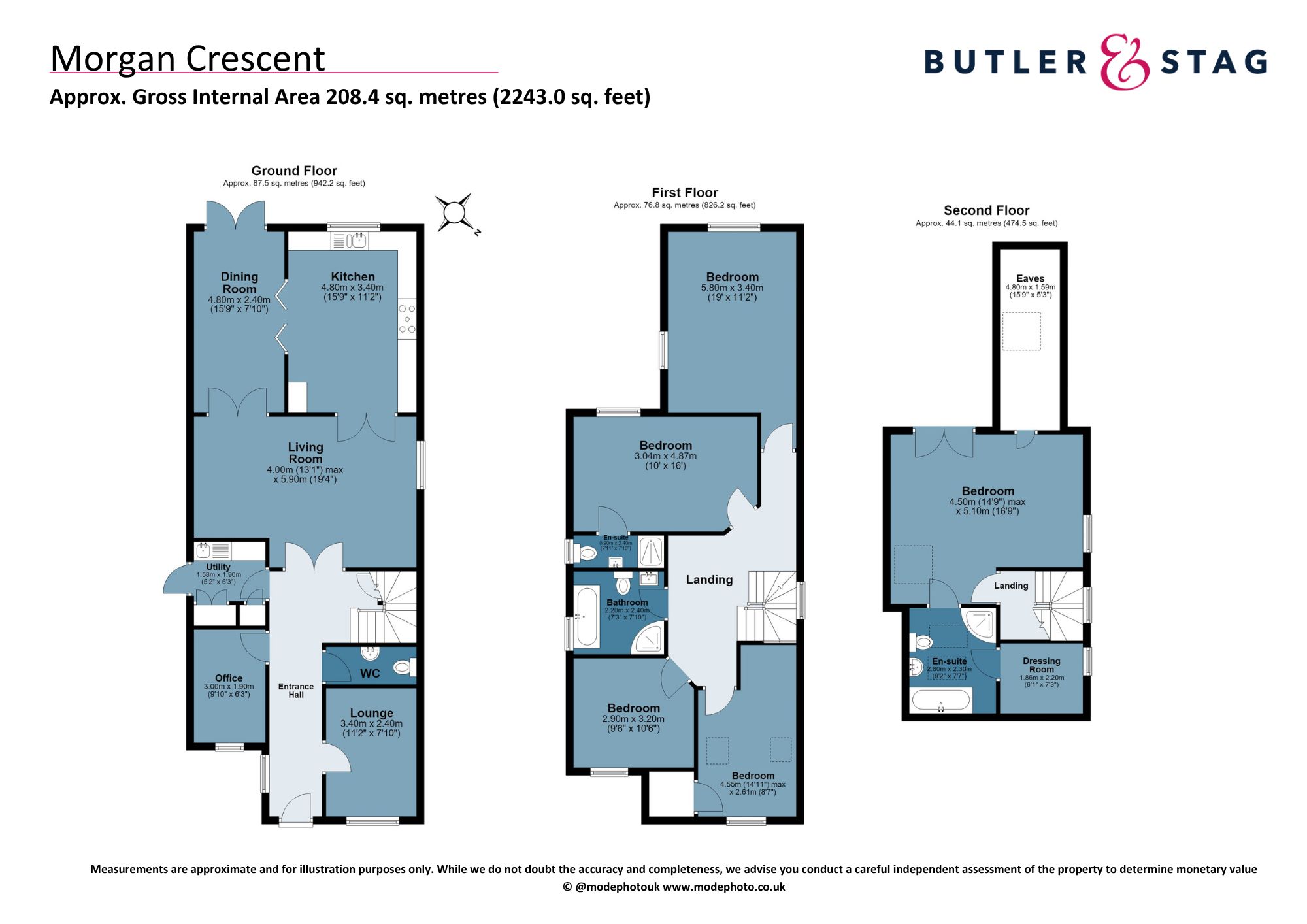 57a Morgan Crescent, Epping floorplan
