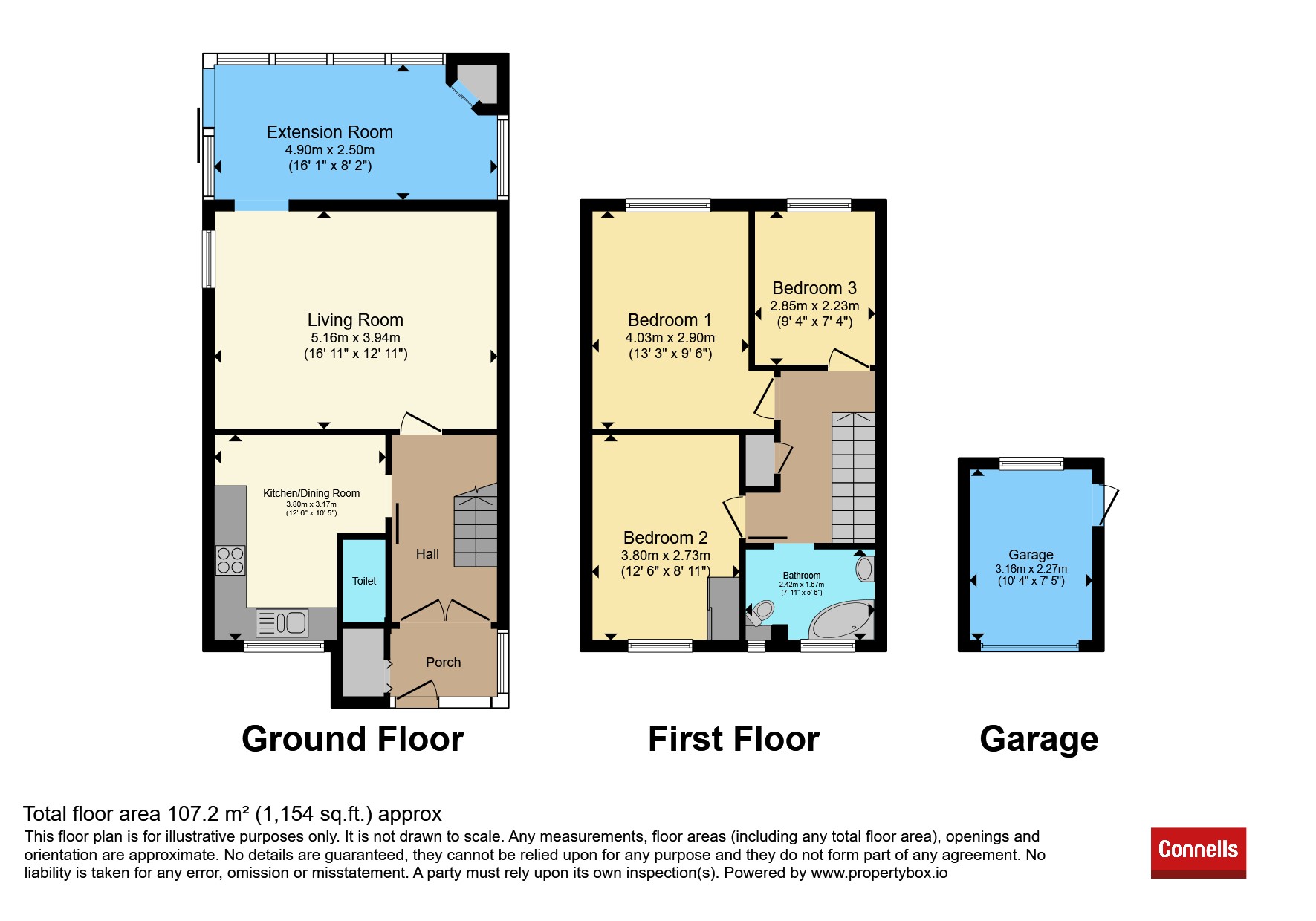 Ribble Close, Eastleigh floorplan