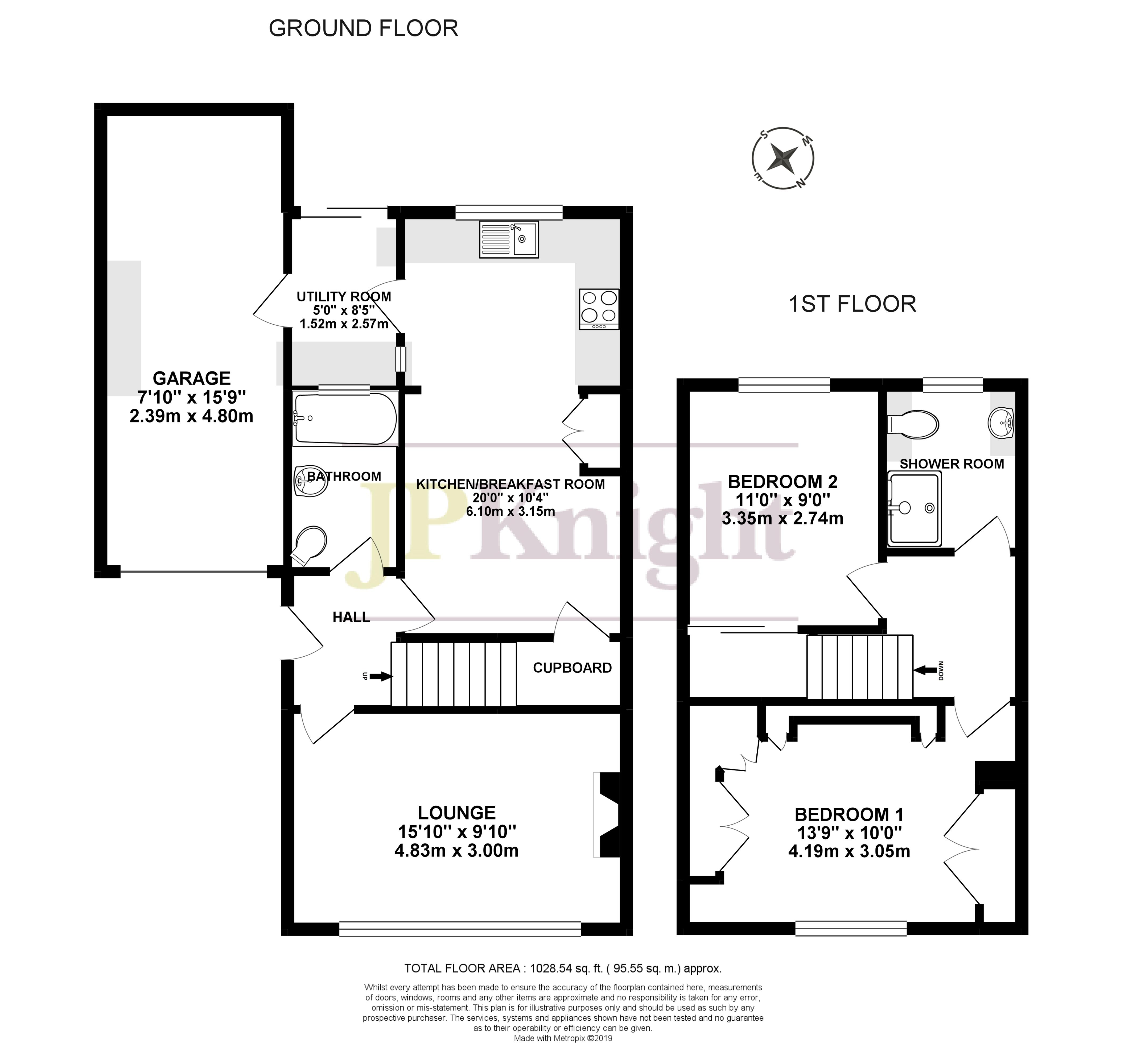 2 Bedrooms Semi-detached house for sale in Rothwells Close, Cholsey, Wallingford OX10