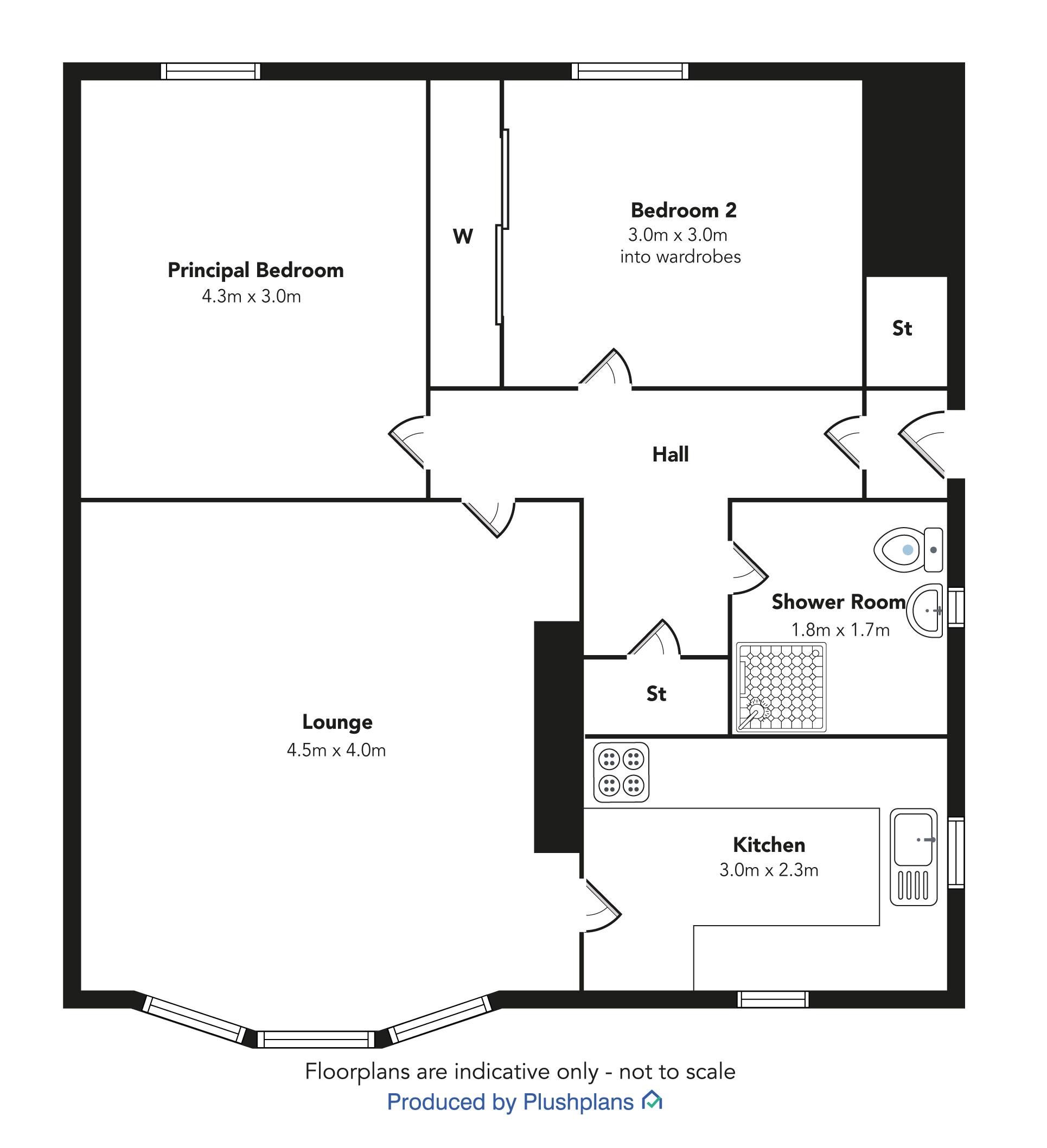 4, Marjory Drive, Paisley floorplan