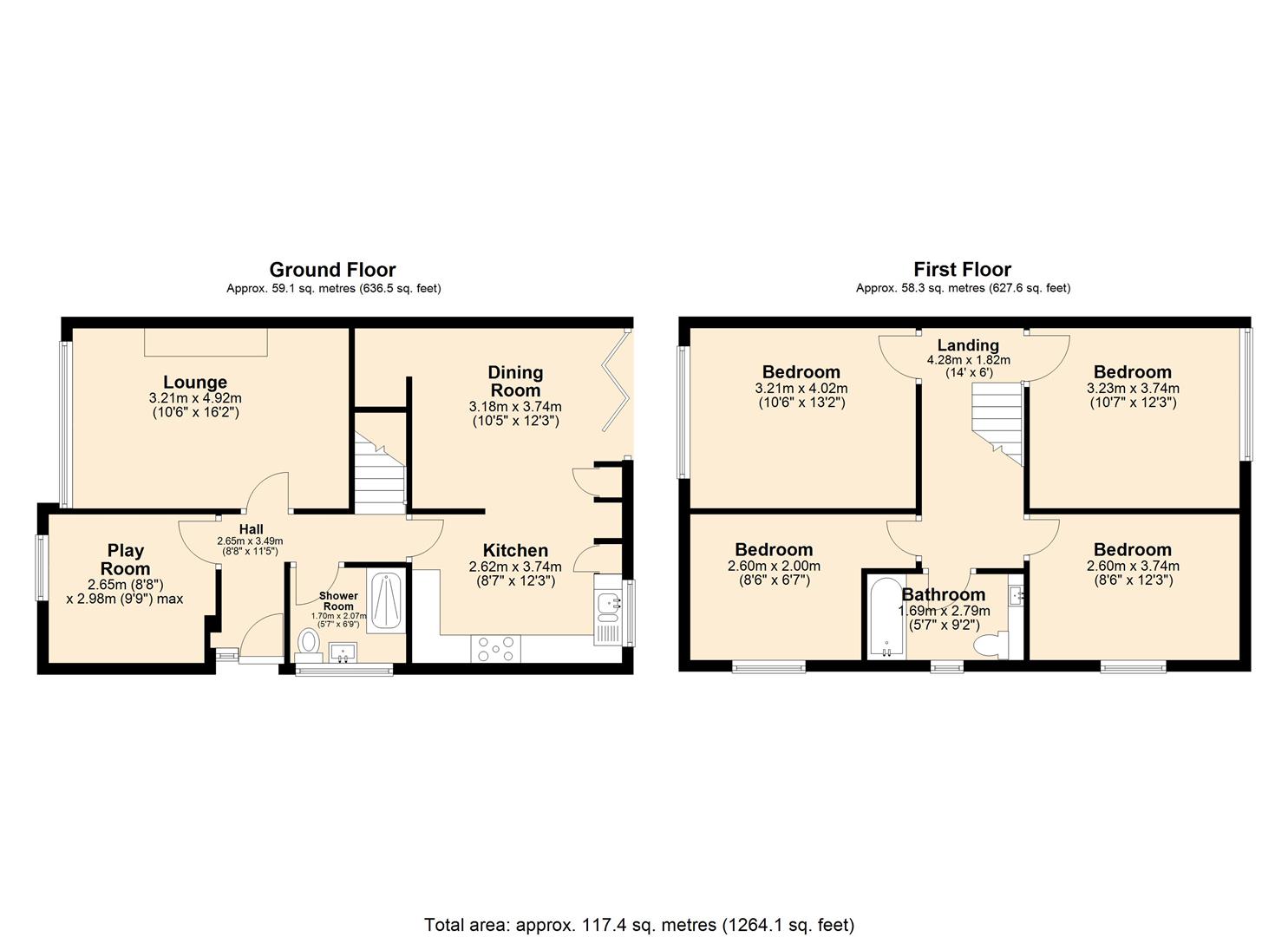 2, Appledore Close,, Bristol floorplan