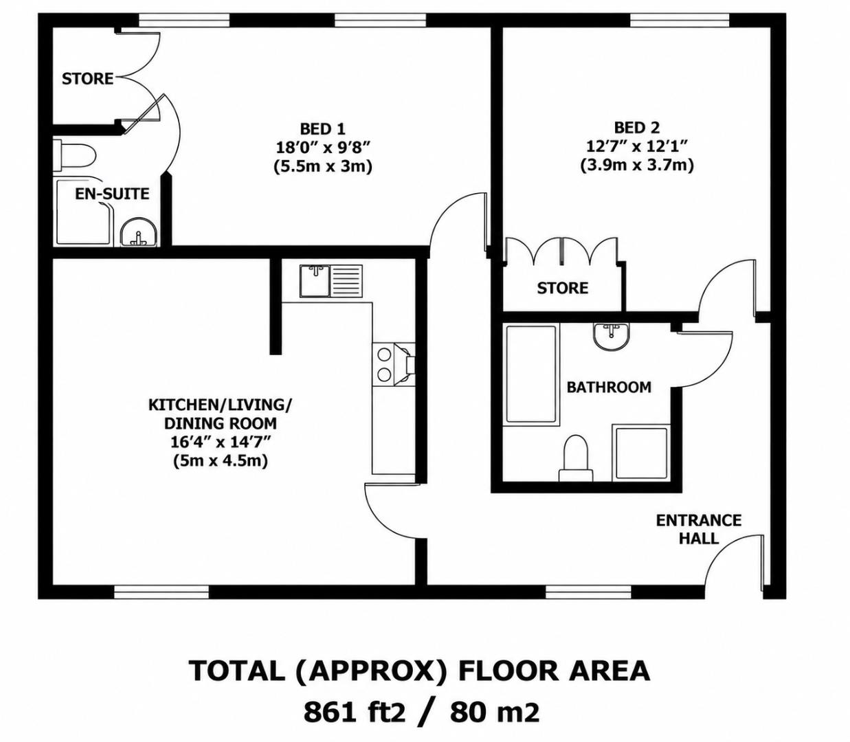 1, Ashby Wood Drive, Northampton floorplan