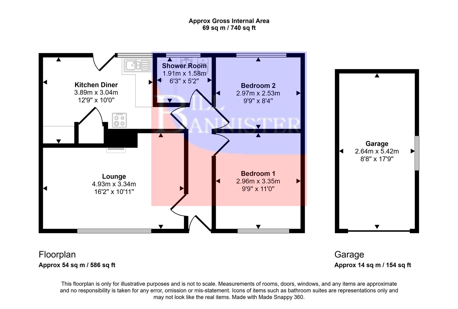 2, Trebarva Close, Redruth floorplan