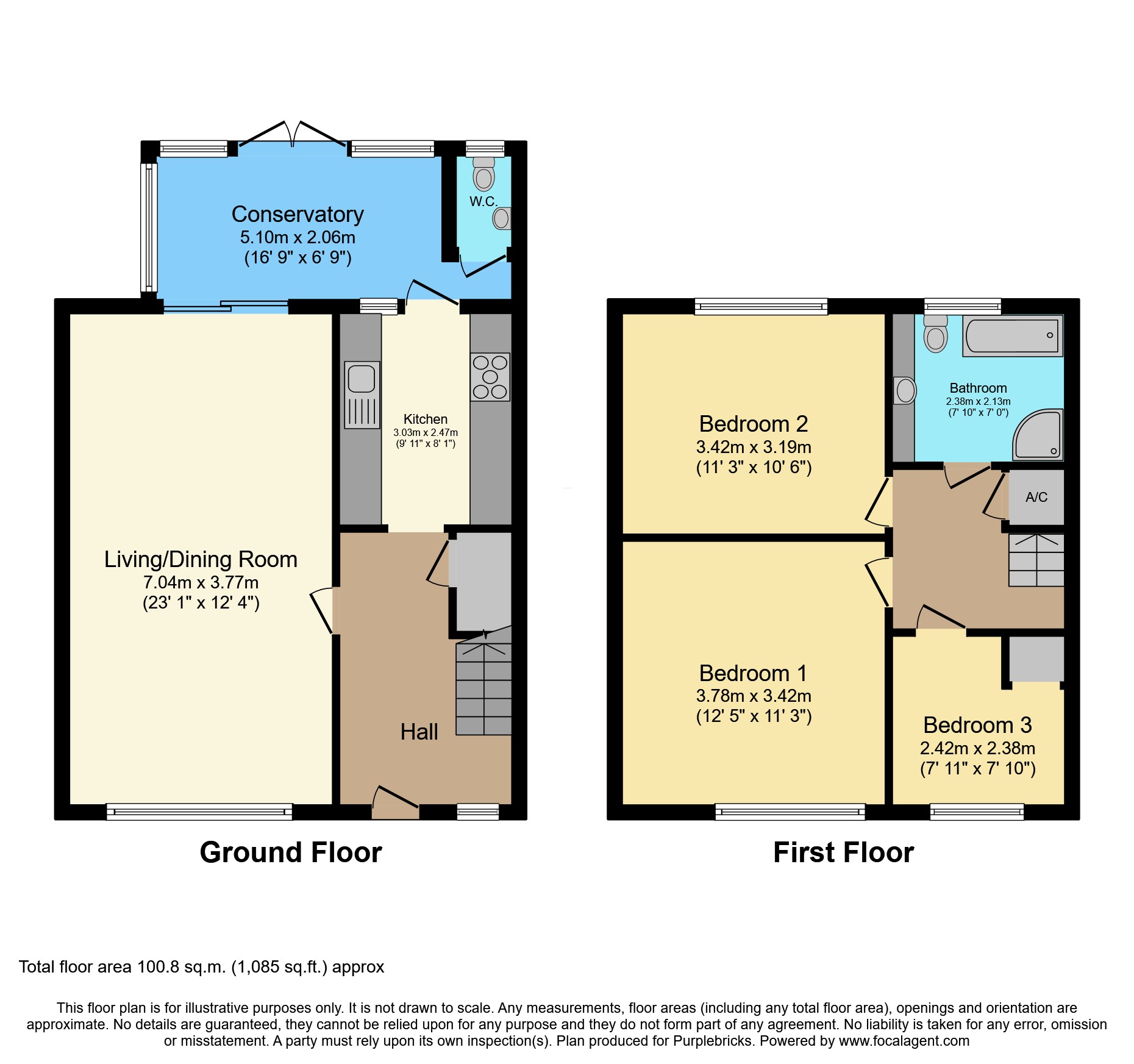 1, St. Stephens Road, Winchester floorplan