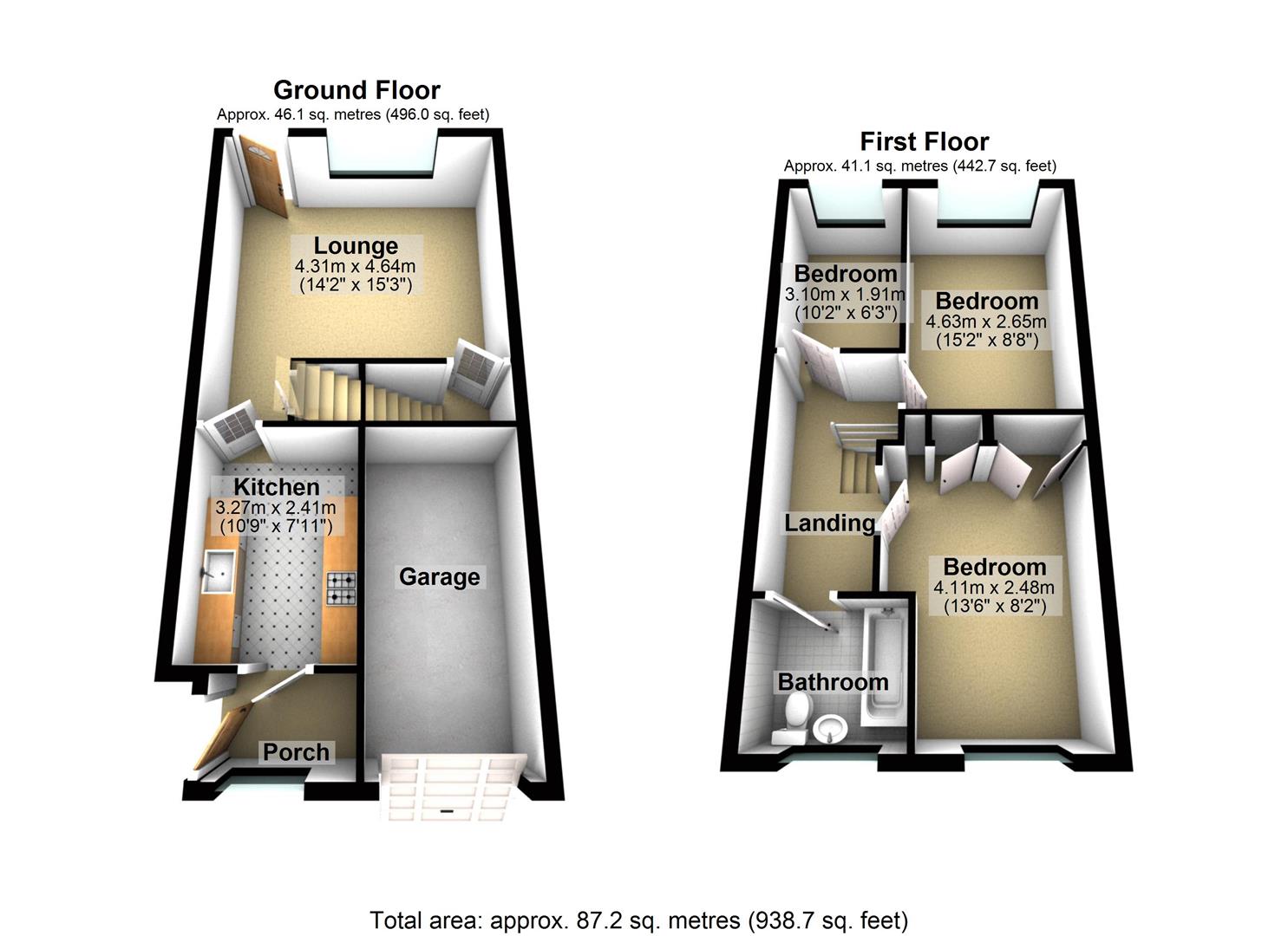 La Maison Gare, Great North Road, Leeds floorplan