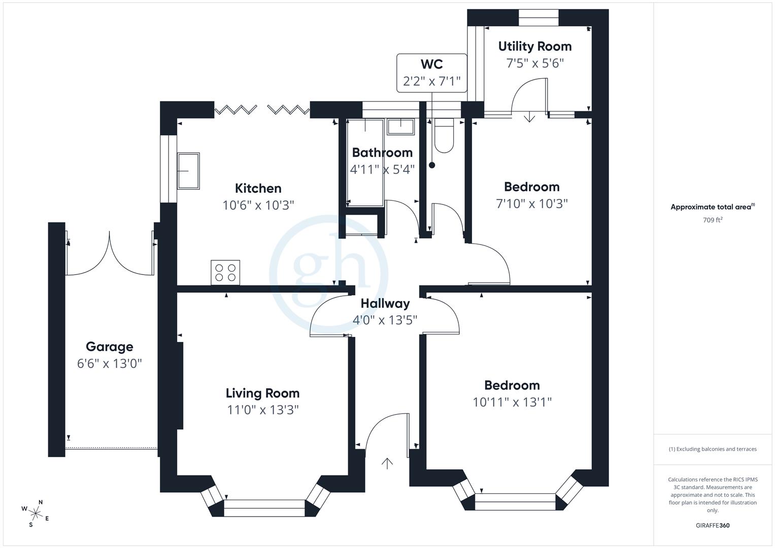 37, Willow Grove, Ruislip floorplan