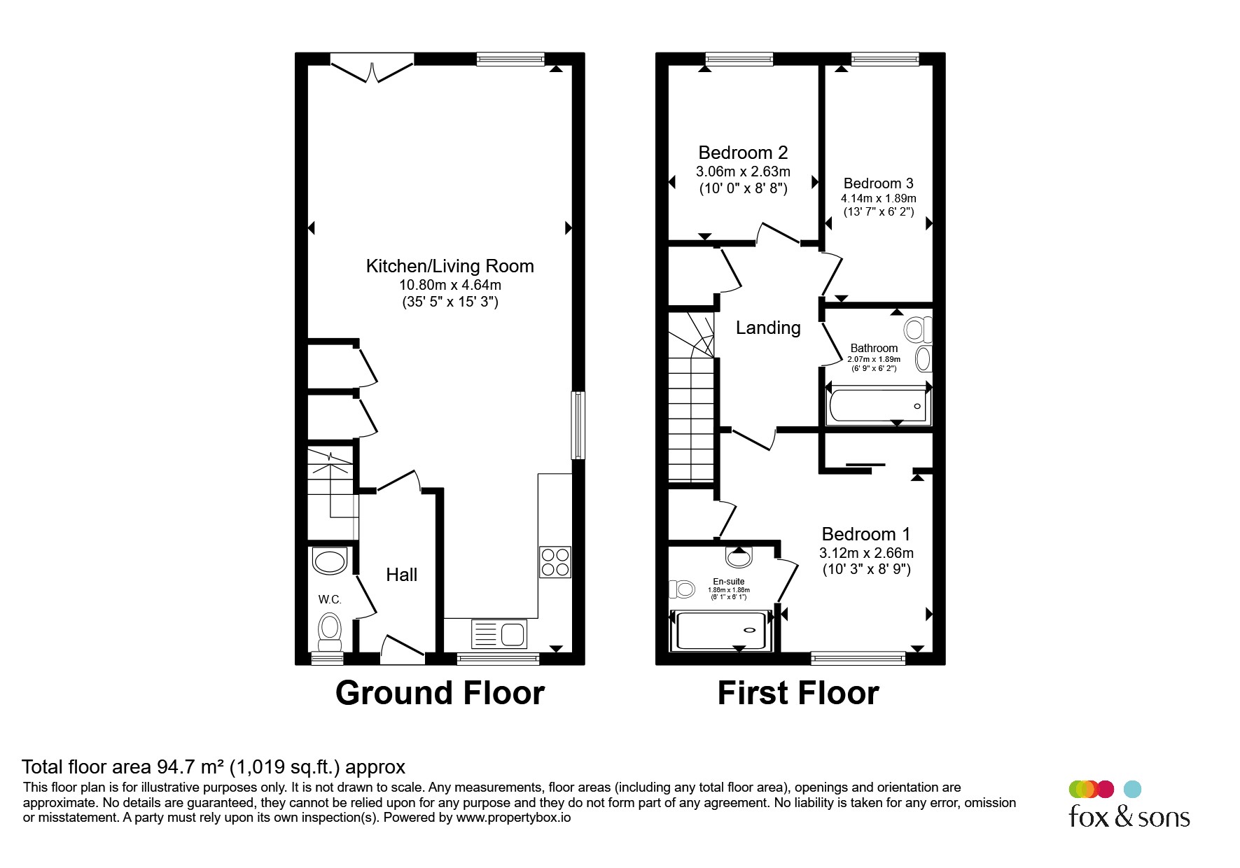 Plot 35, Oak Park Place, Goldbridge Road, Lewes floorplan