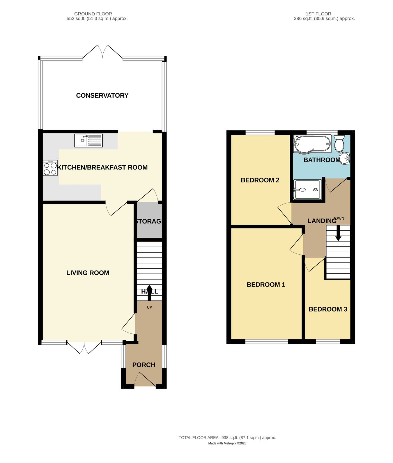 419a, Arterial Road, Leigh-on-Sea floorplan