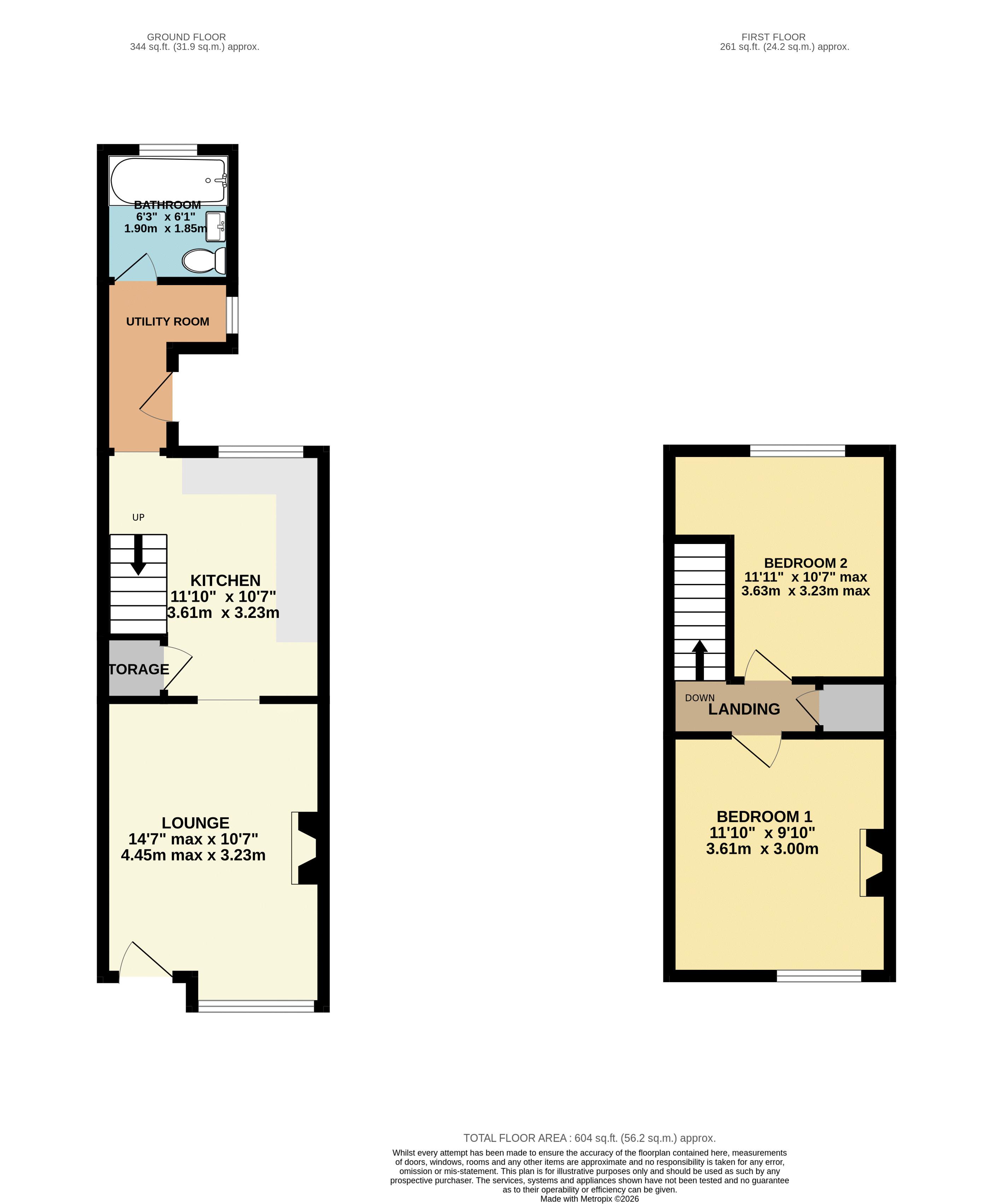 Kenton, Danes Terrace, Lincoln floorplan