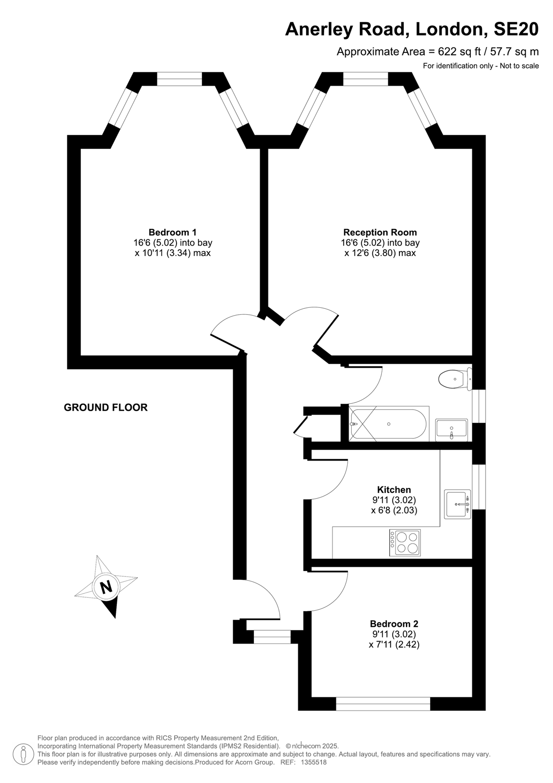 Anerley Road, London floorplan