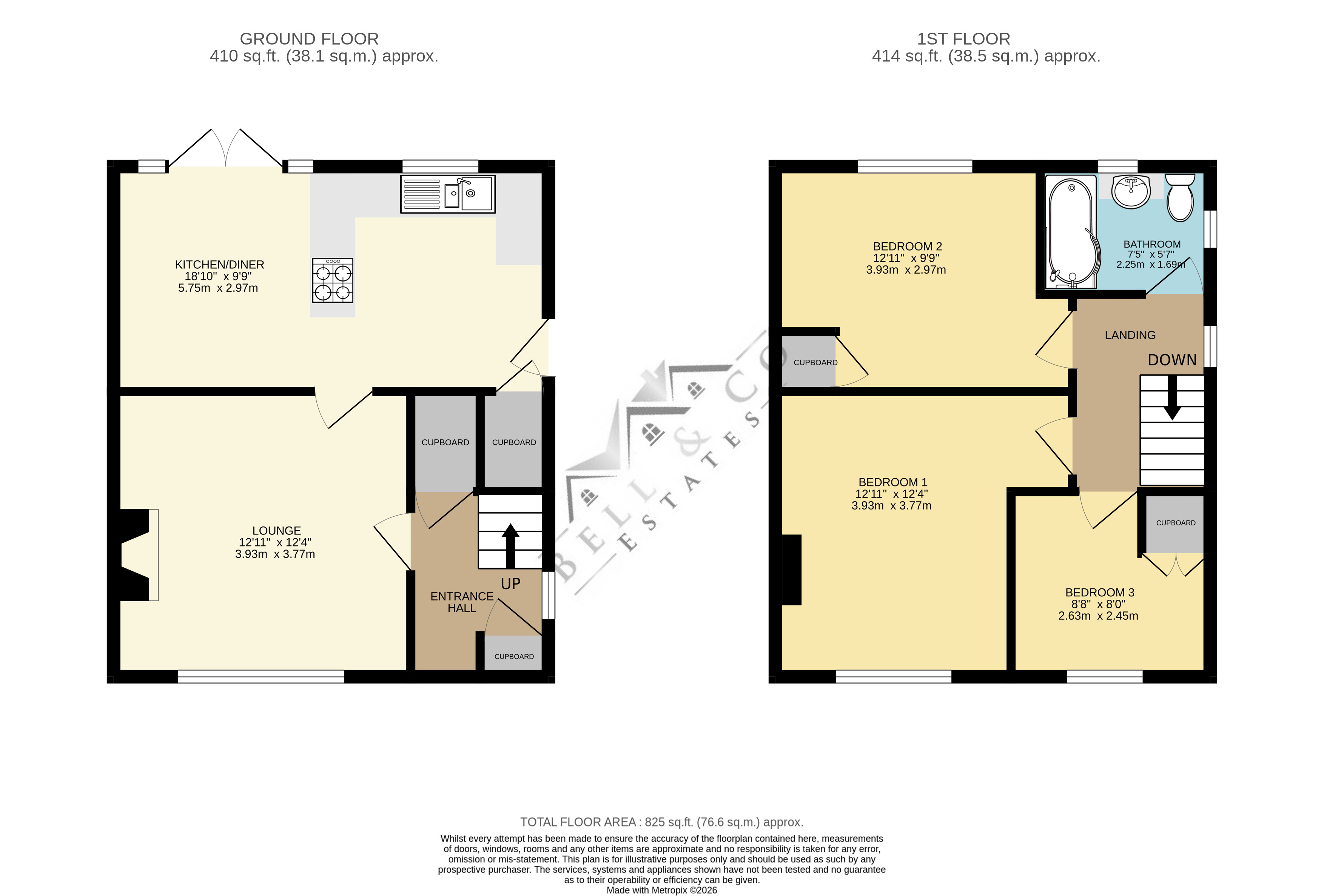 Pagenall Drive, Sheffield floorplan