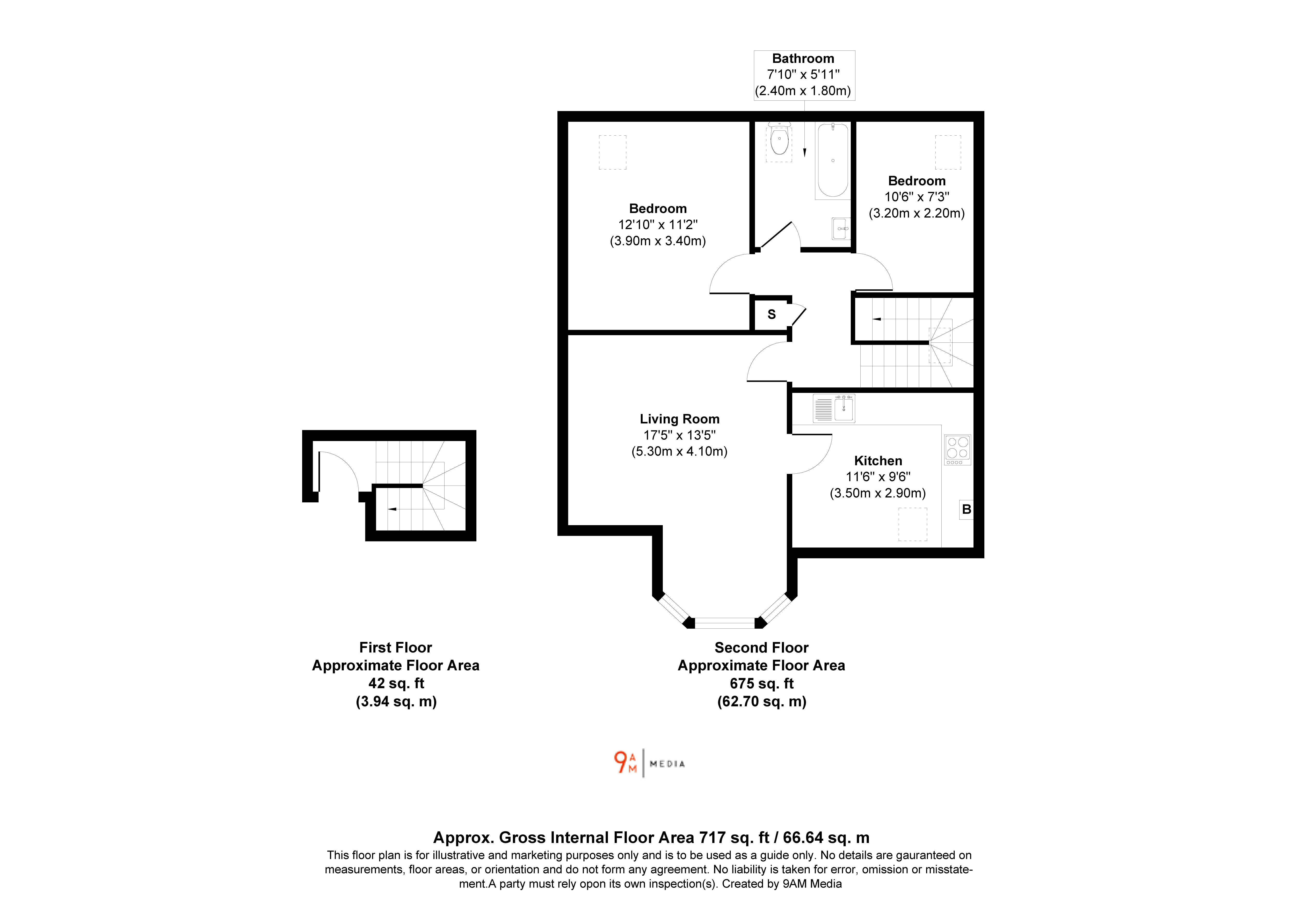 310b, High Street, Cowdenbeath floorplan