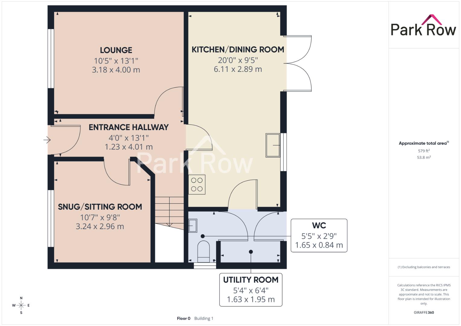 1, Braeburn Road, Leeds floorplan