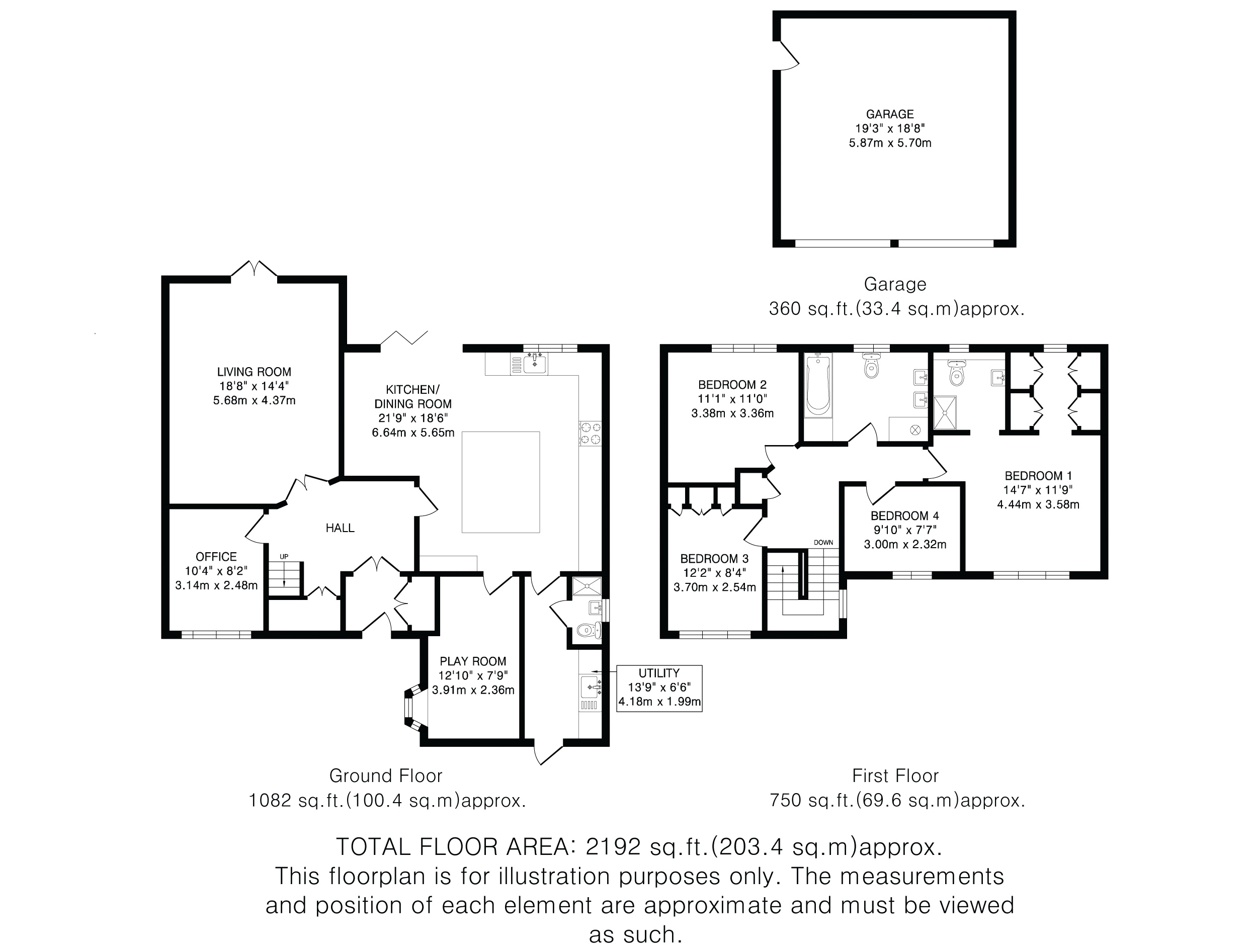 23, The Copse, Hemel Hempstead floorplan