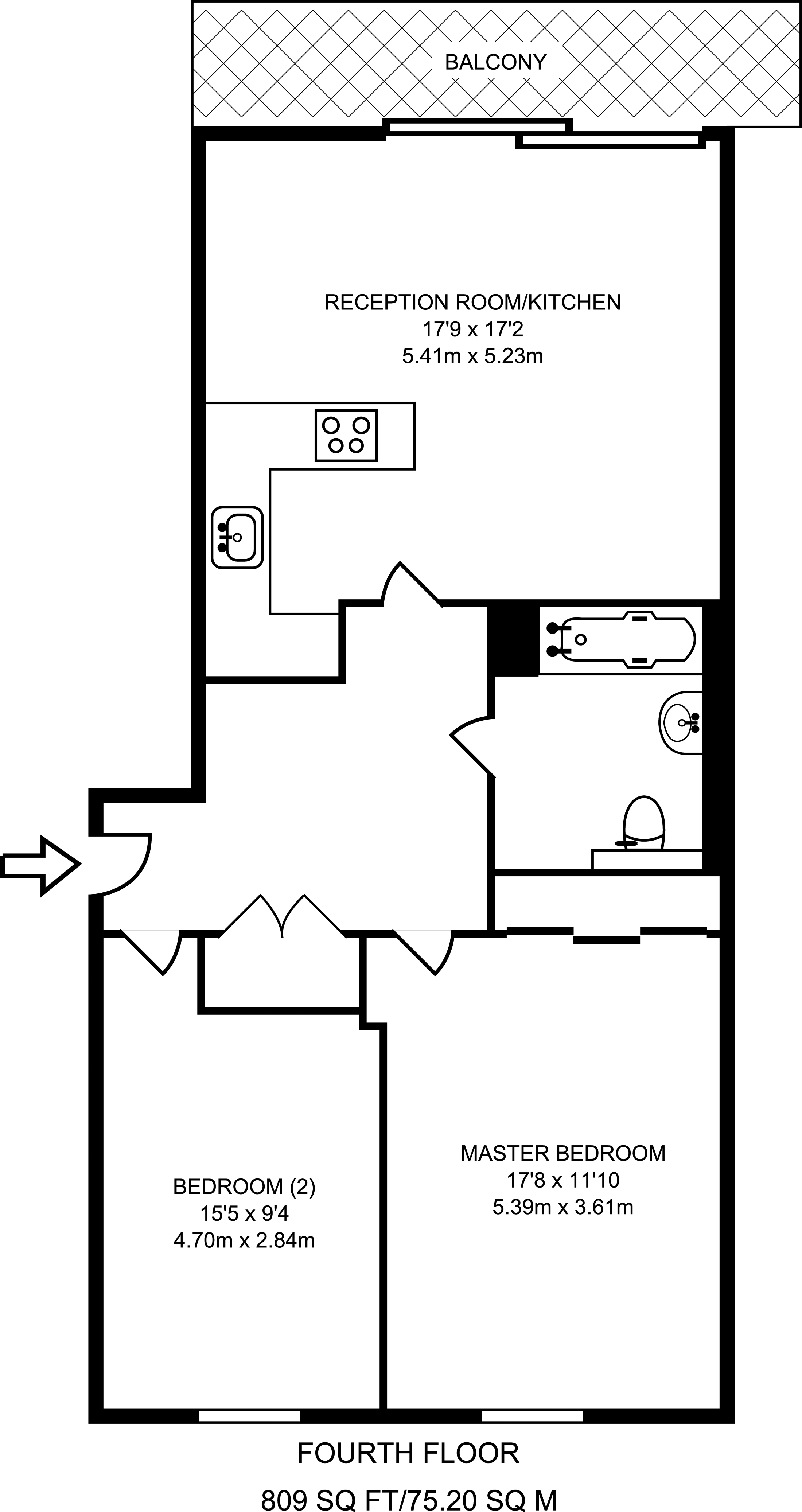 2 Bedrooms Flat to rent in Central Square, Clerkenwell, London EC1V