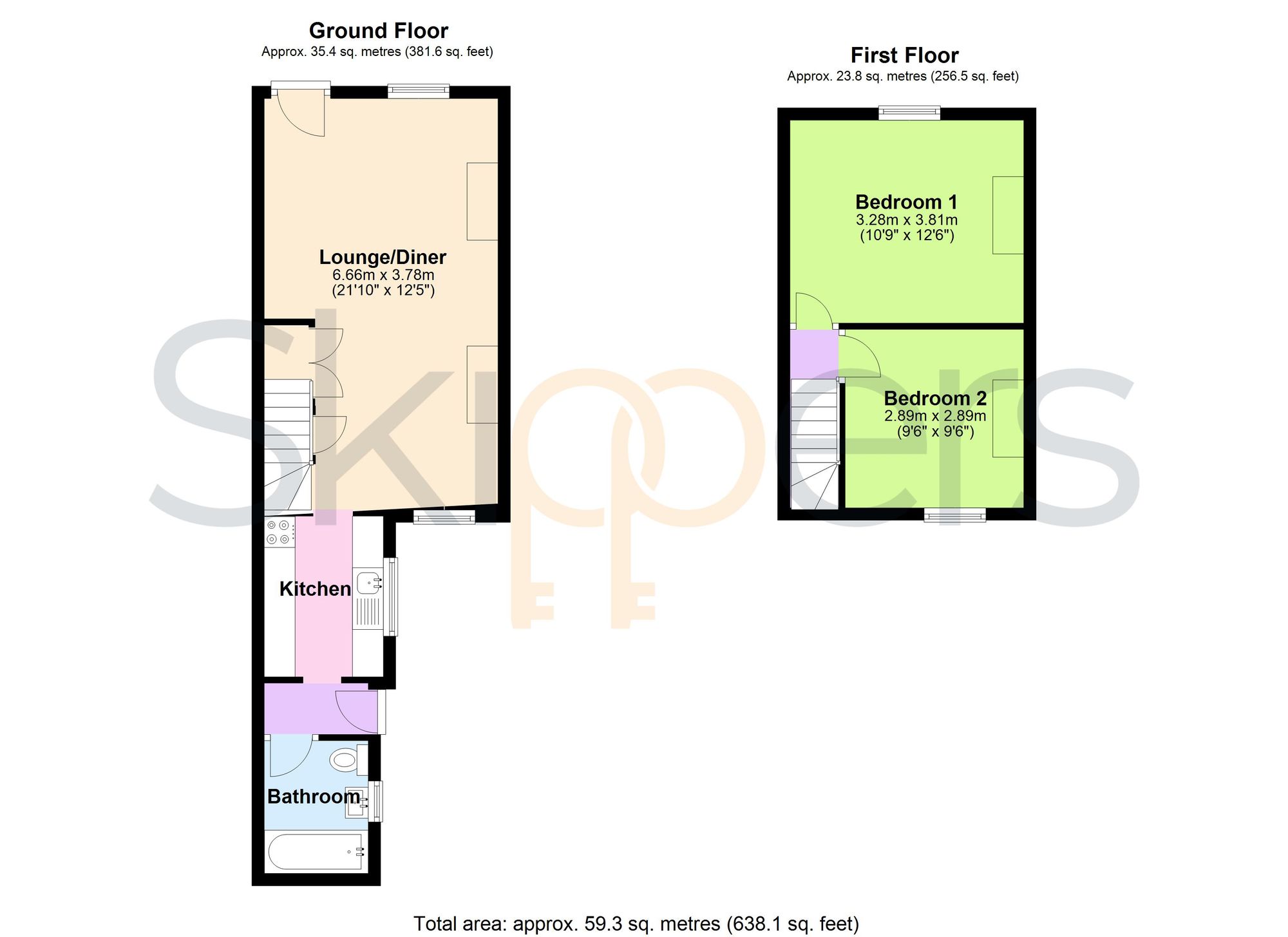 64 Providence Street, Ashford floorplan