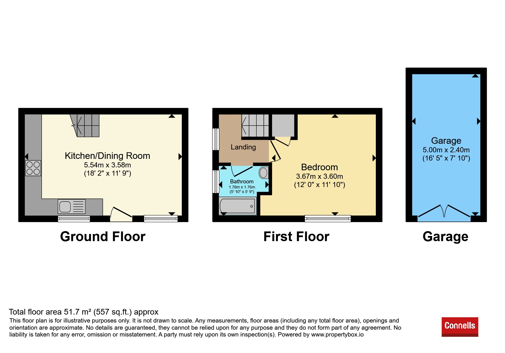 8, Archer Close, Swindon floorplan