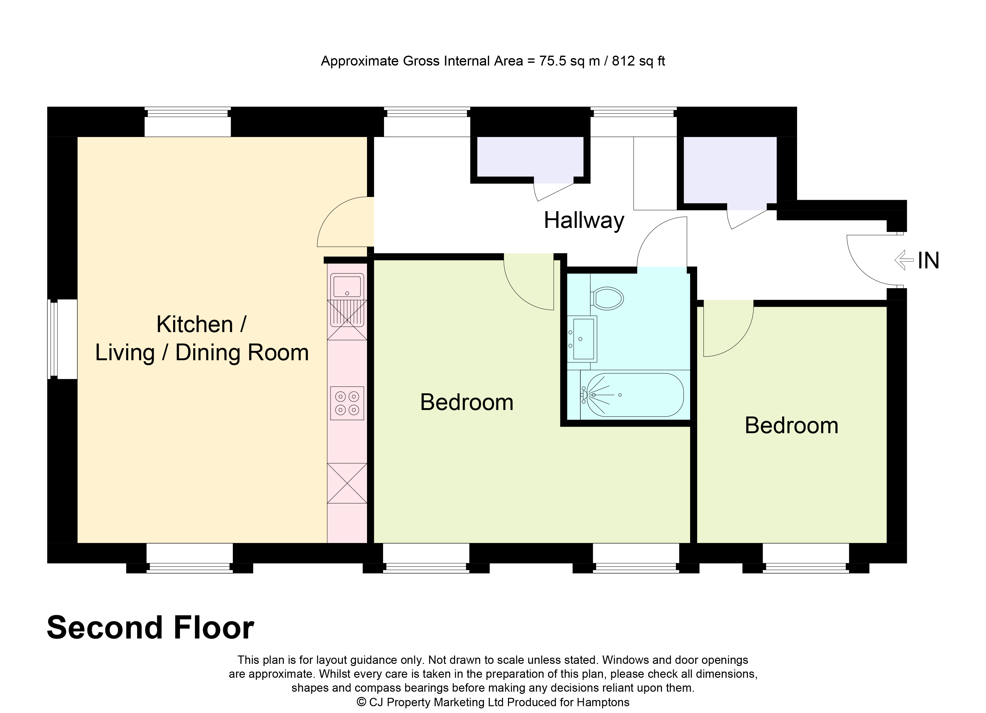 8 Bishops House, Market Place, Chalfont St Peter floorplan