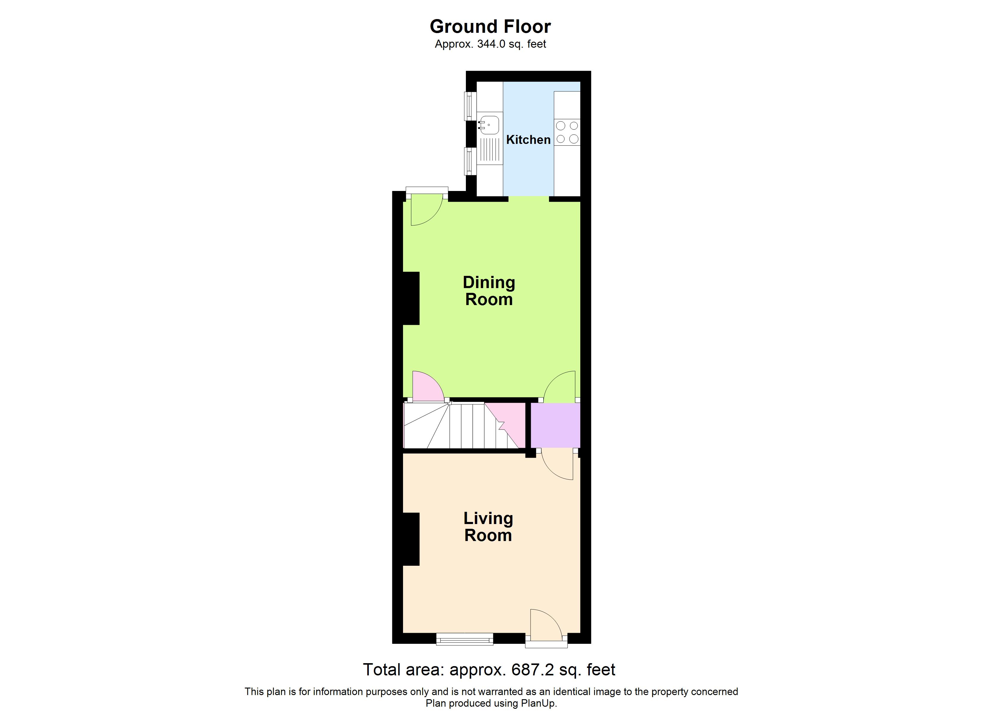 2 Bedrooms Terraced house for sale in Cornwall Road, Derby DE21