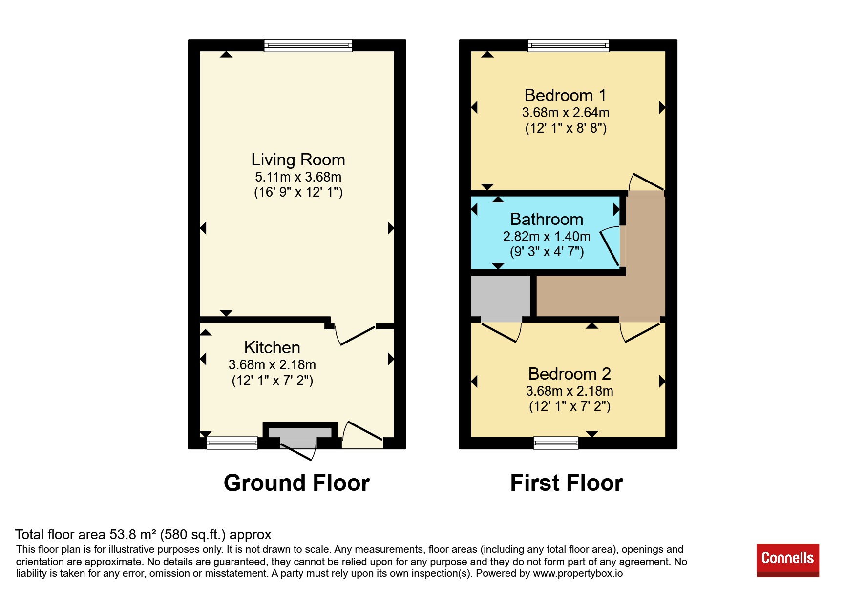 12, Britten Drive, Exeter floorplan