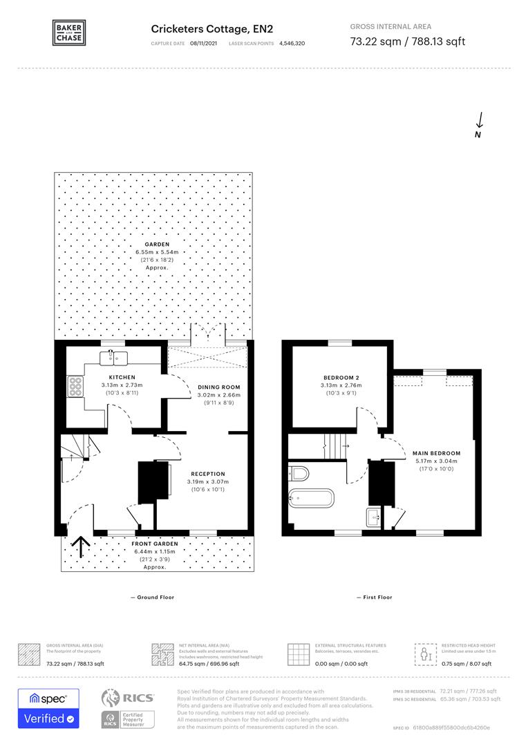 Cricketers Arms Road, Enfield floorplan