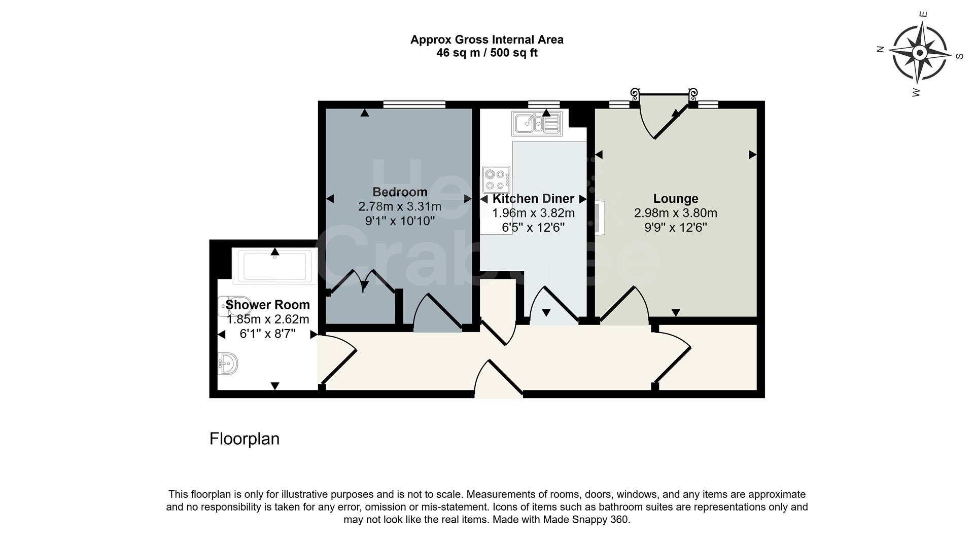 15 Birch Court, Latteys Close, Cardiff floorplan