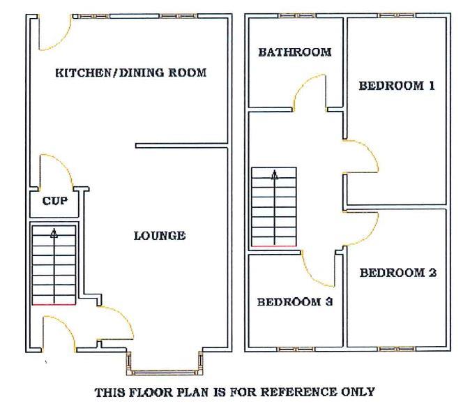 3 Bedrooms Terraced house for sale in Gupshill Close, Tewkesbury GL20