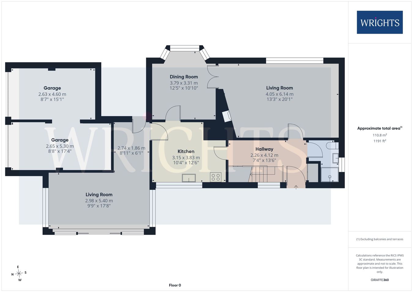 389, Knightsfield, Welwyn Garden City floorplan