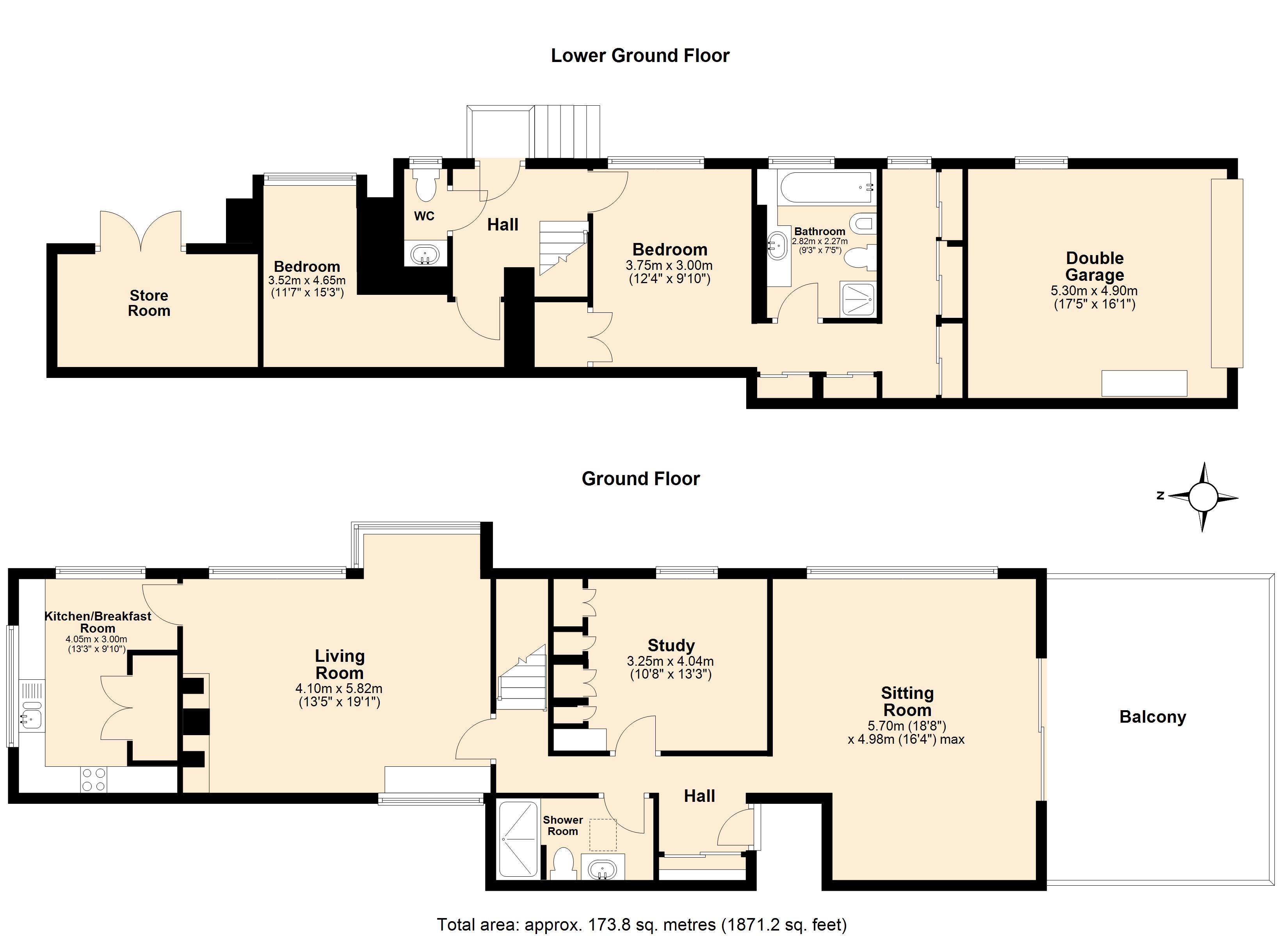 White Cottage, Ross-on-Wye floorplan