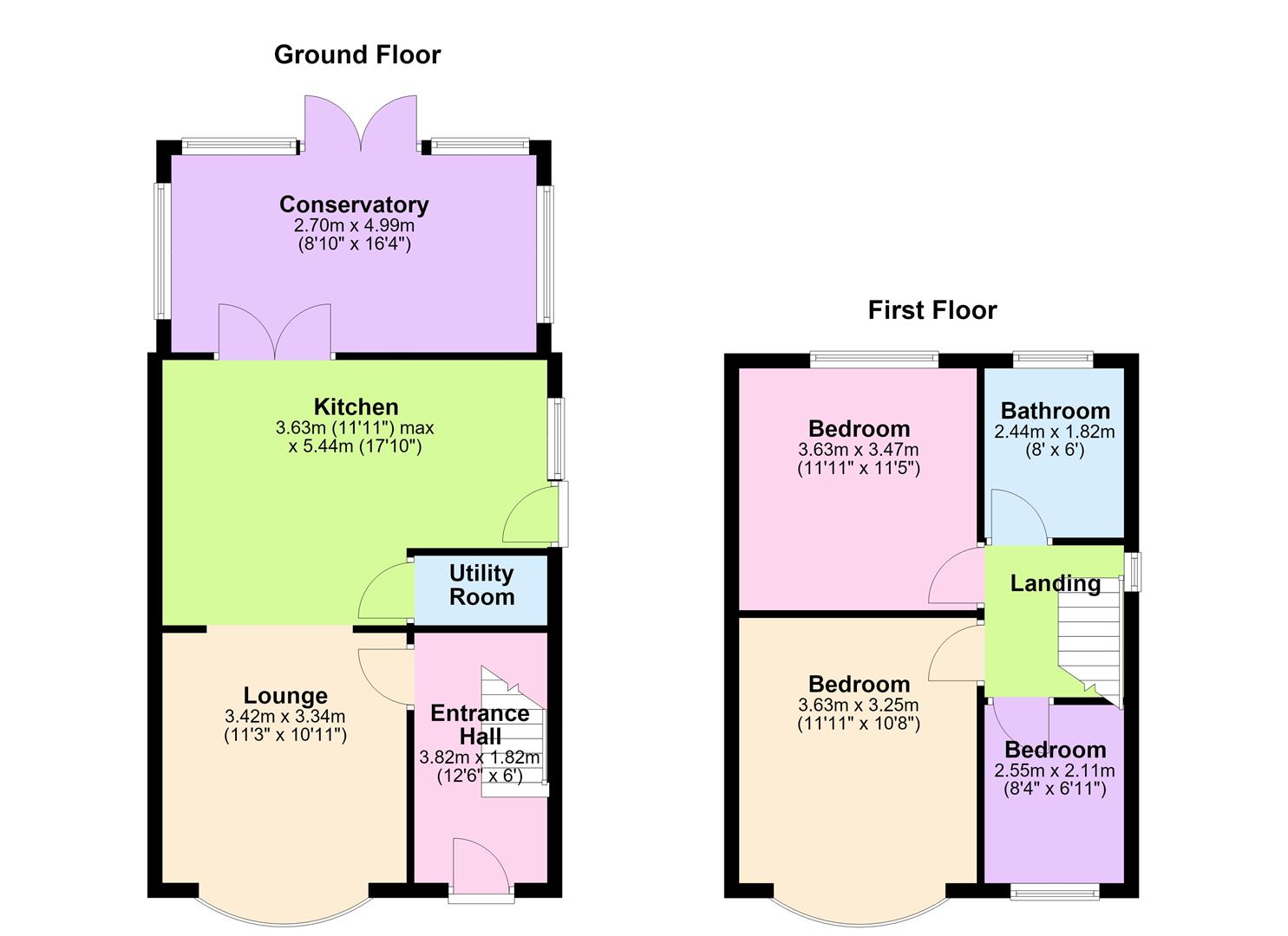 27, James Street, Earl Shilton floorplan