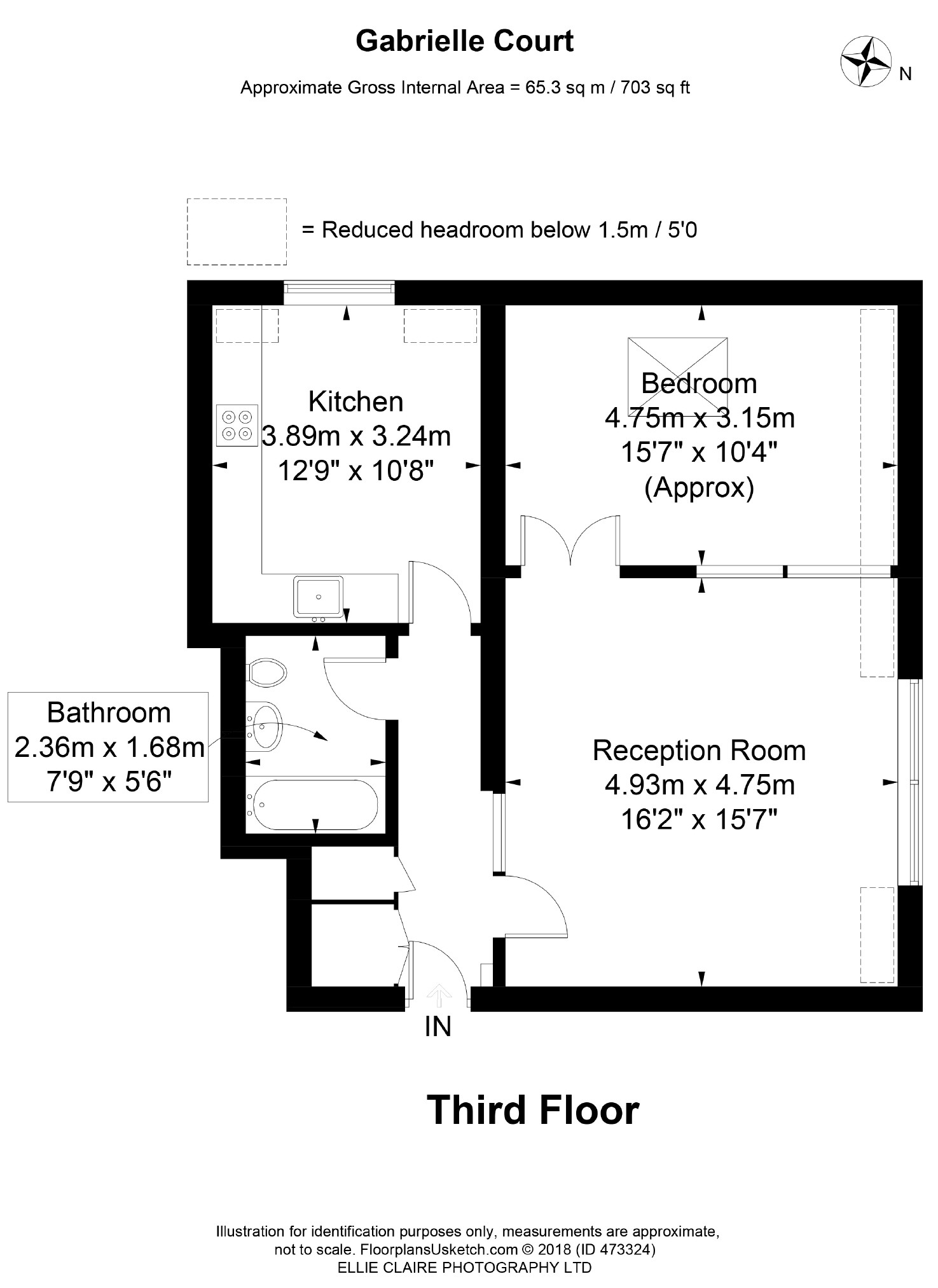 1 Bedrooms Flat to rent in Lancaster Grove, Belsize Park, London NW3