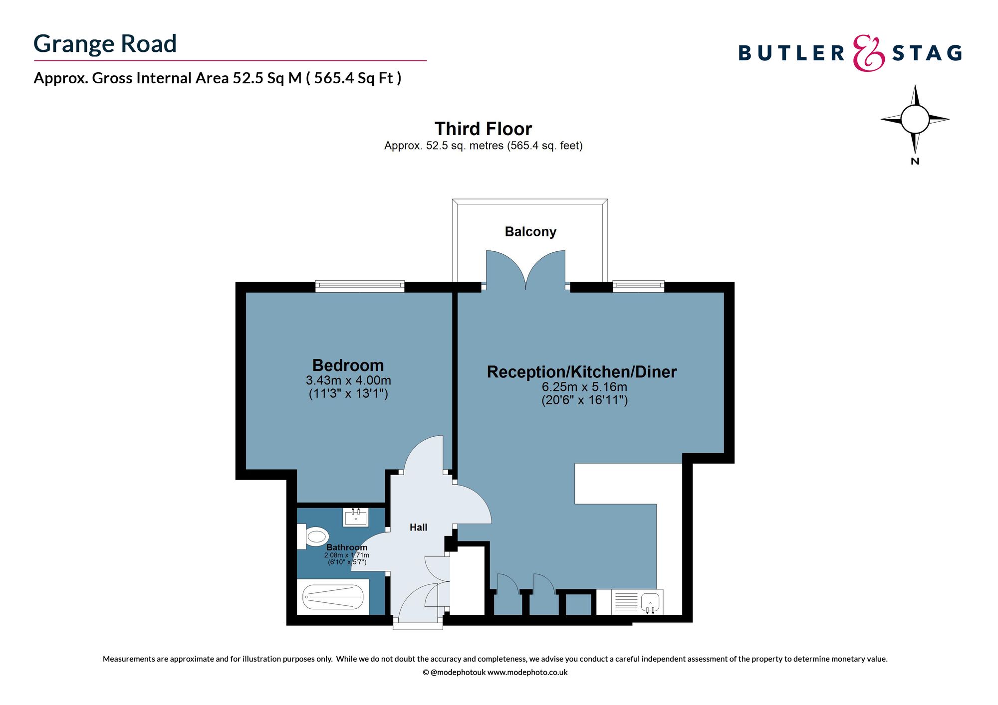 10 Joseph House 110-112, Grange Road, London floorplan